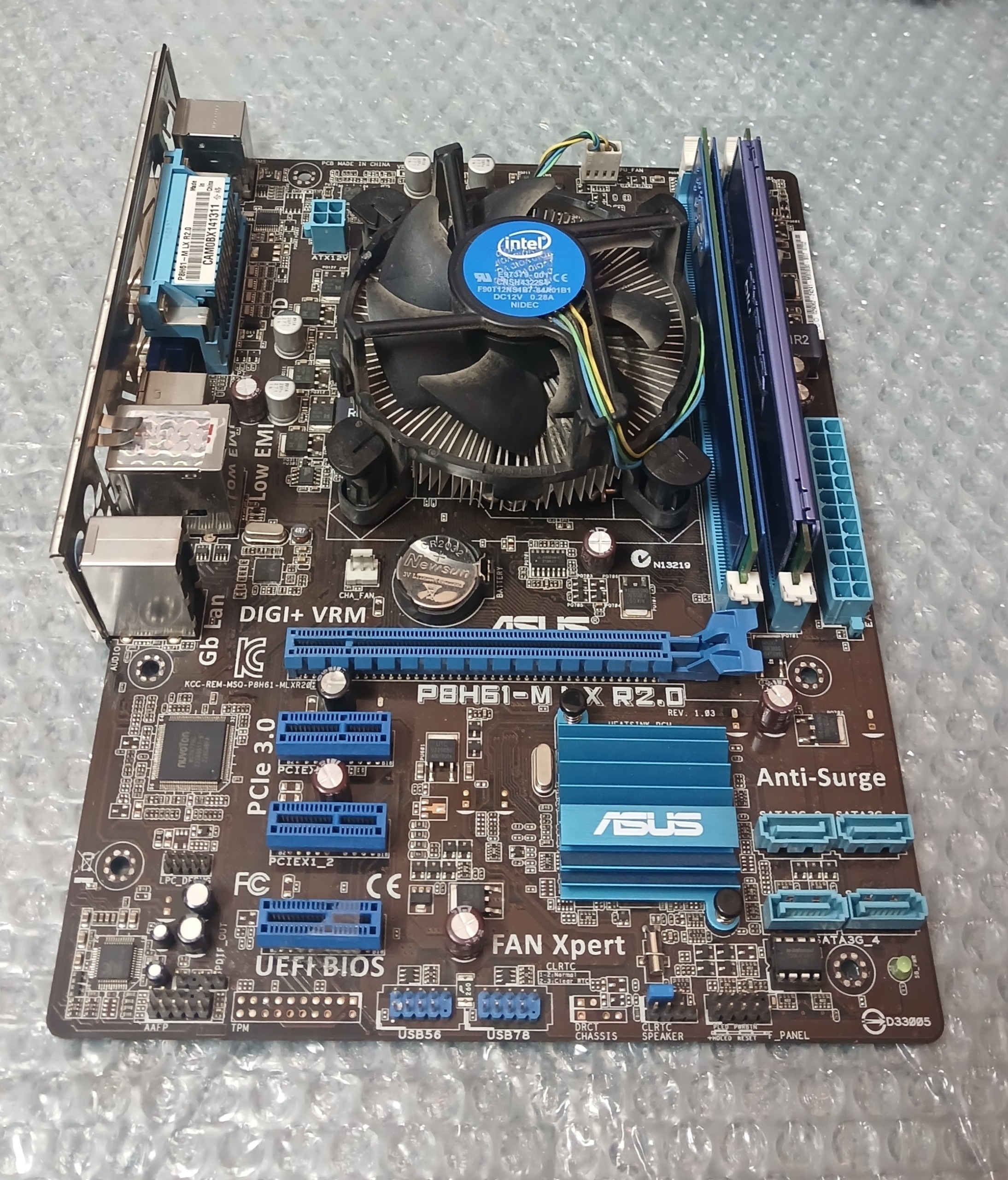 باندل P8H61 با i3 3240 و رم 8GB DDR3