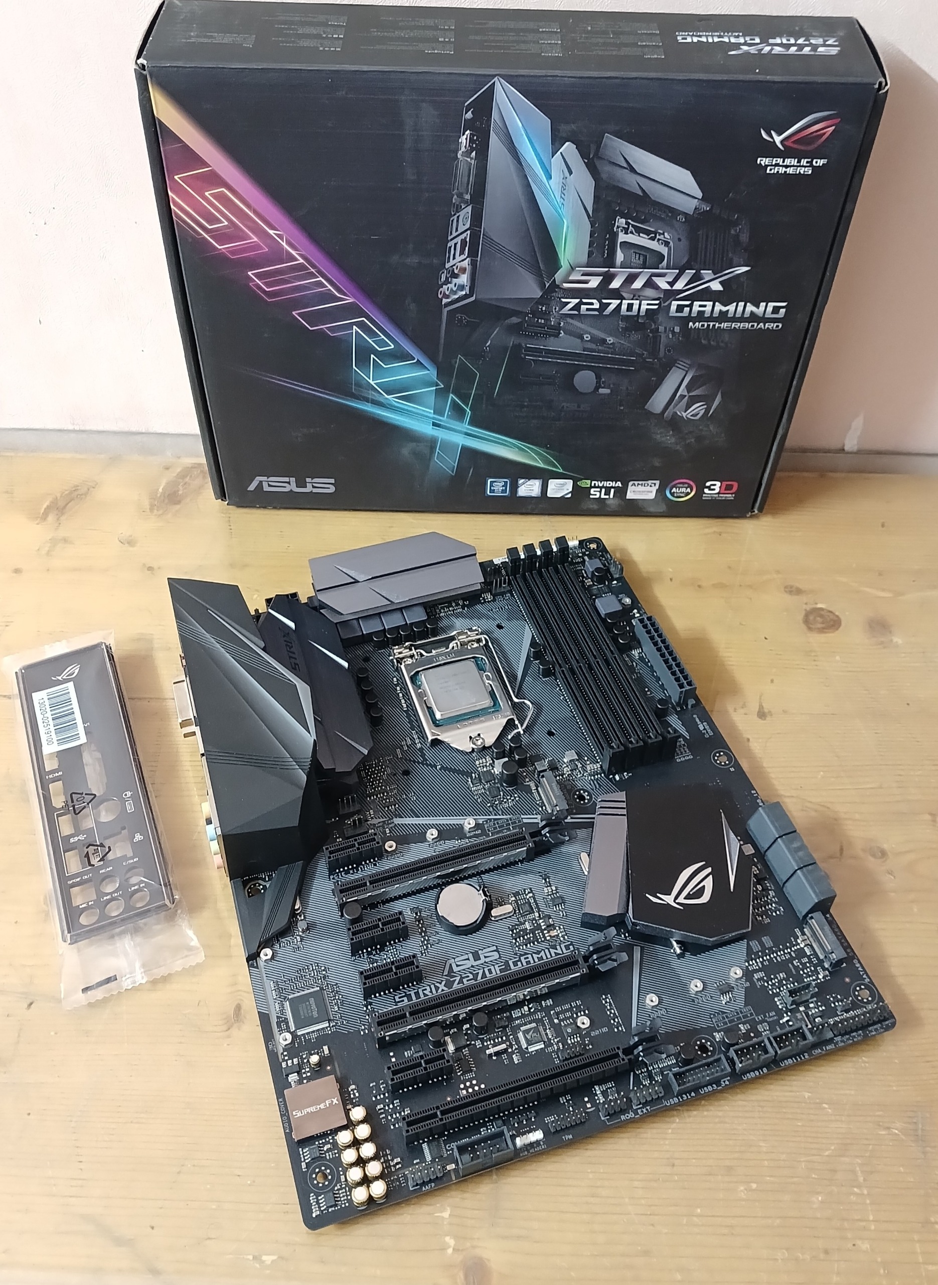 مادربرد گیمینگ Z270F ROG STRIX ایسوس