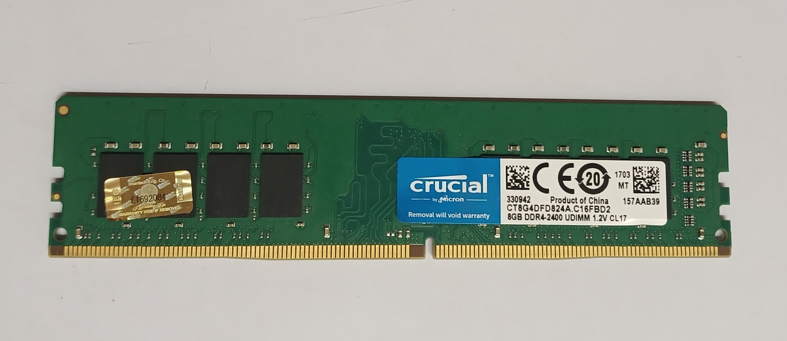 رم کامپیوتر 8GB DDR4 CRUCIAL