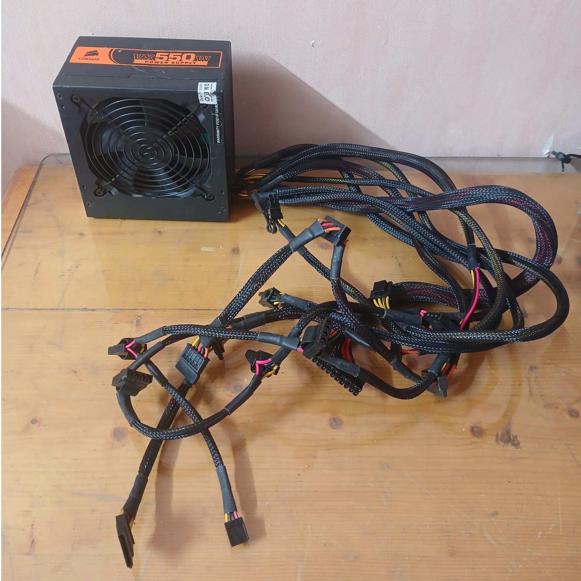 پاور قدرتمند Corsair VX550 (2 هشت پین)