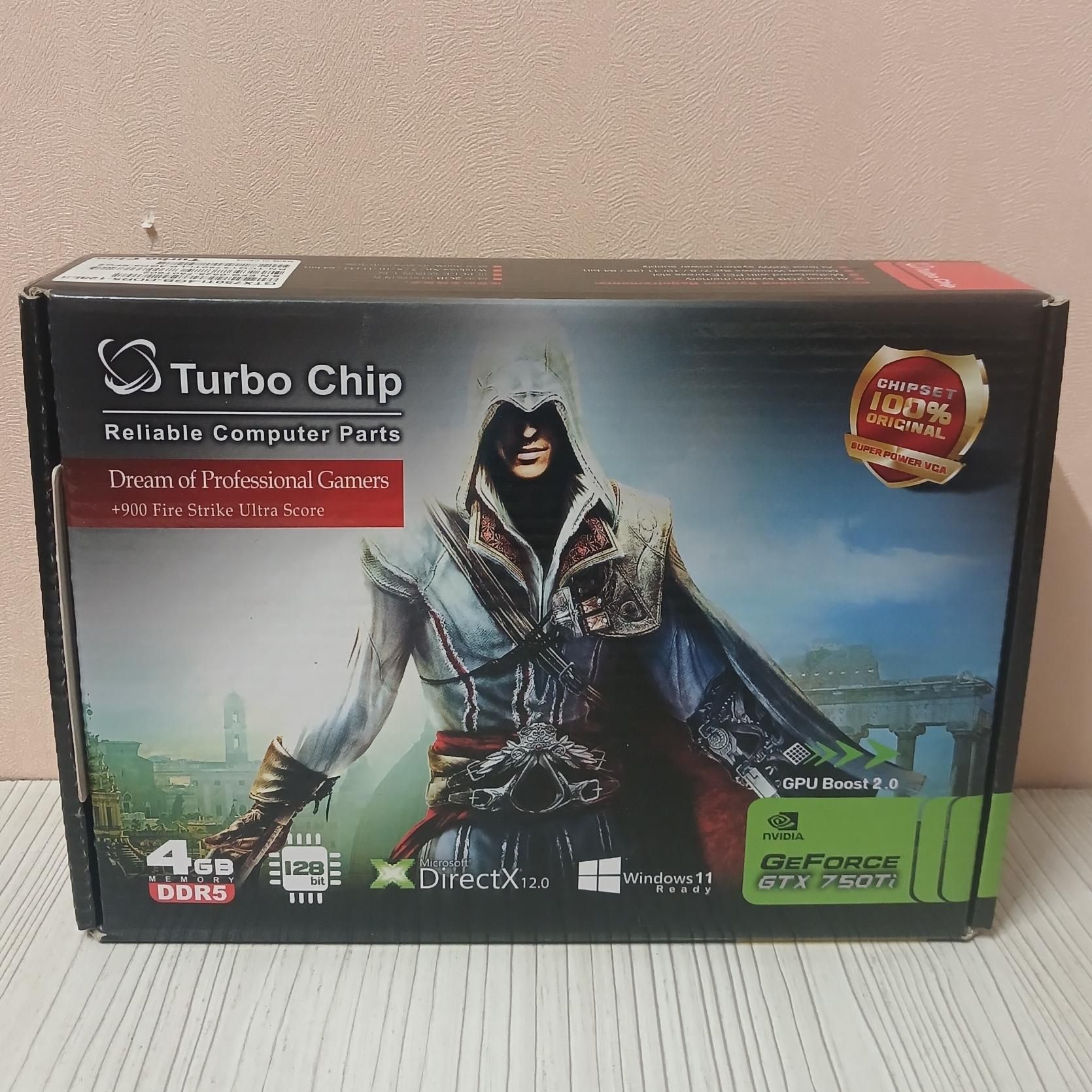 کارت گرافیک GTX750 Ti نو 4GB DDR5 با گارانتی