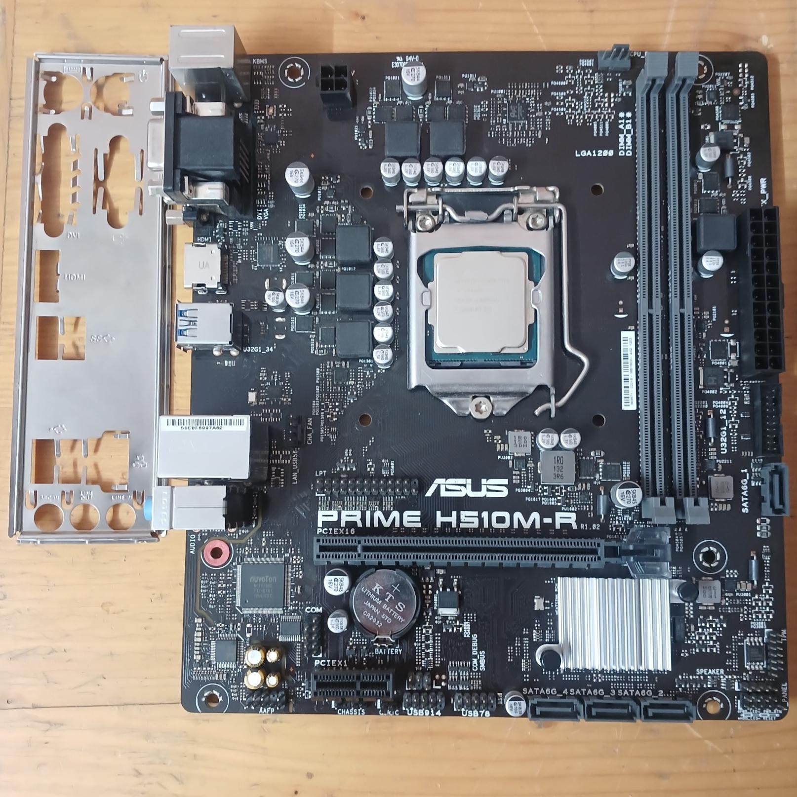 باندل قدرتمند H510 asus و i5 10400F