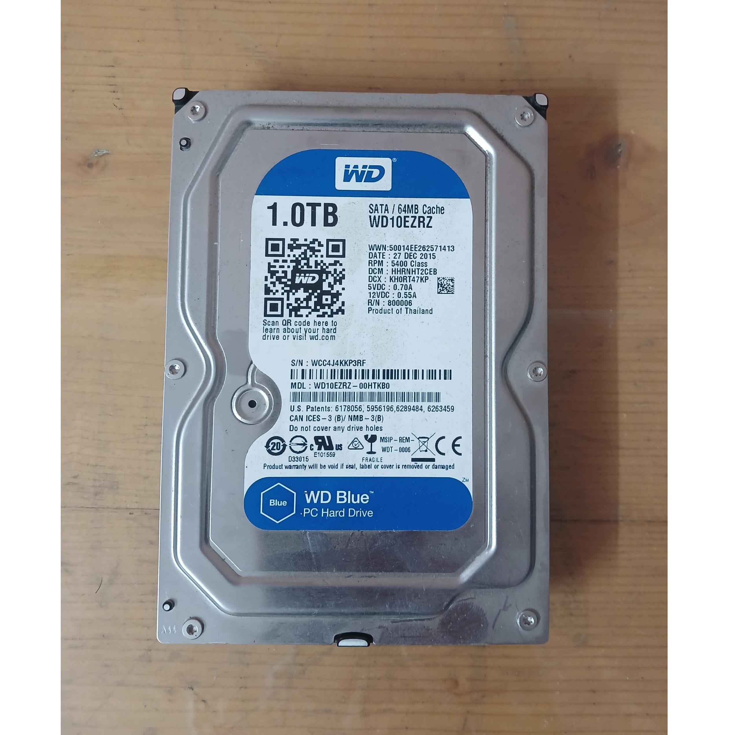 هارد 1TB WD Blue سلامت 100 درصد