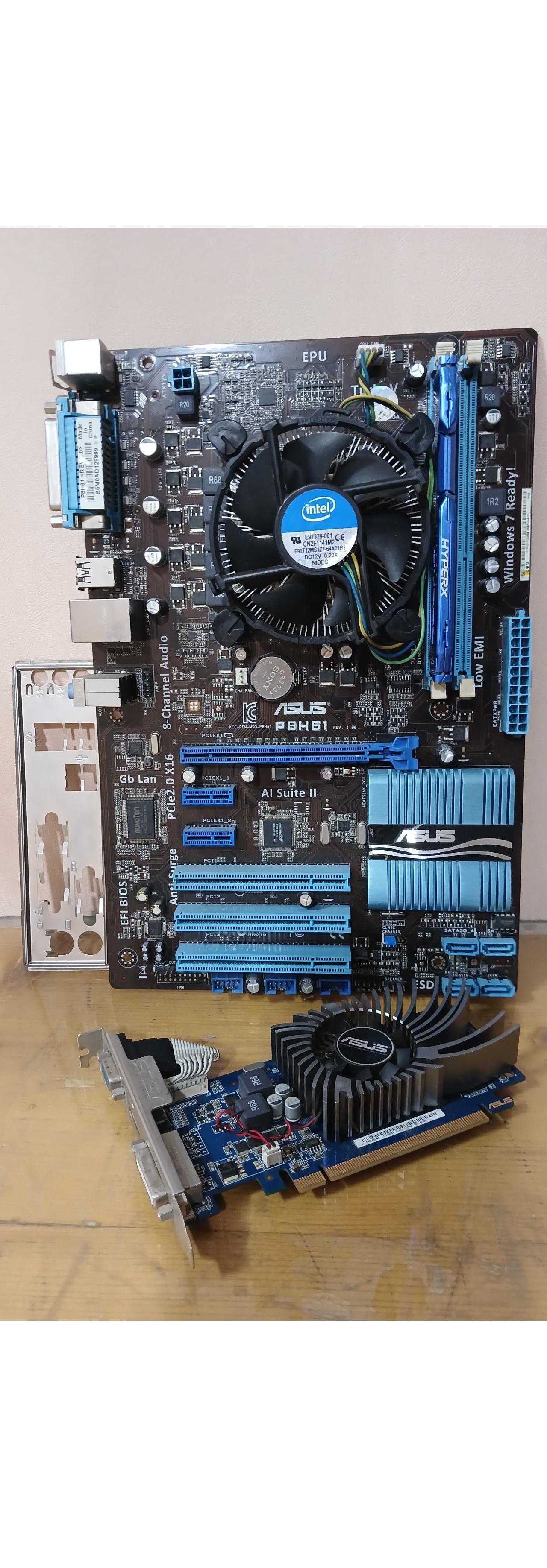 باندل Asus با i3 2100 و رم 4GB HyperX و Gt430 1GB