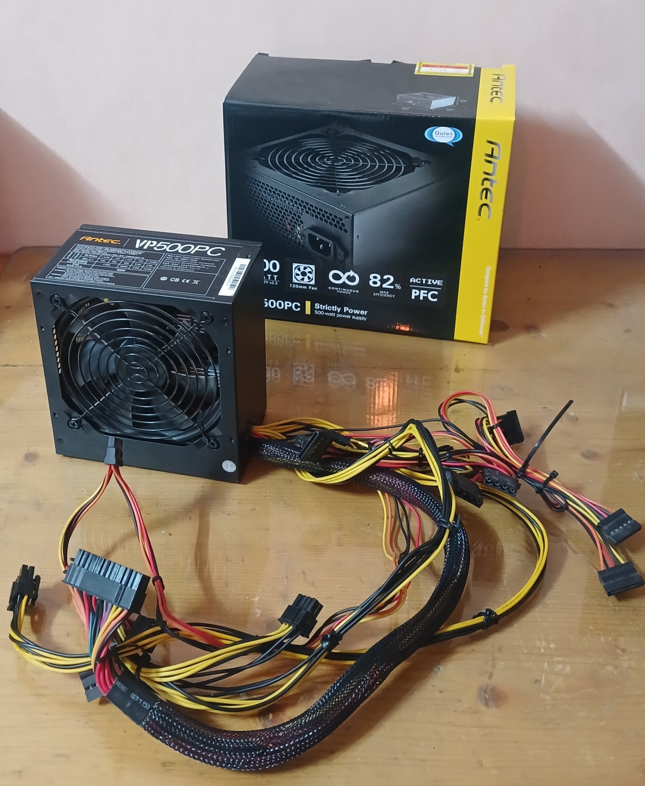 پاور Antec گیمینگ 500W بهمراه کارتن