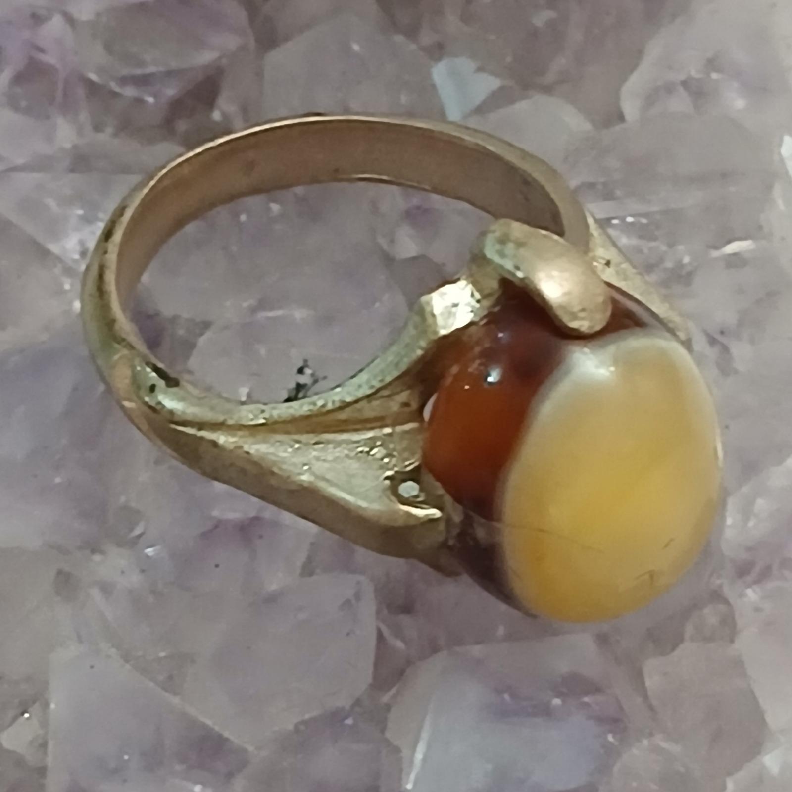 انگشتر نقره با نگین باباقوری