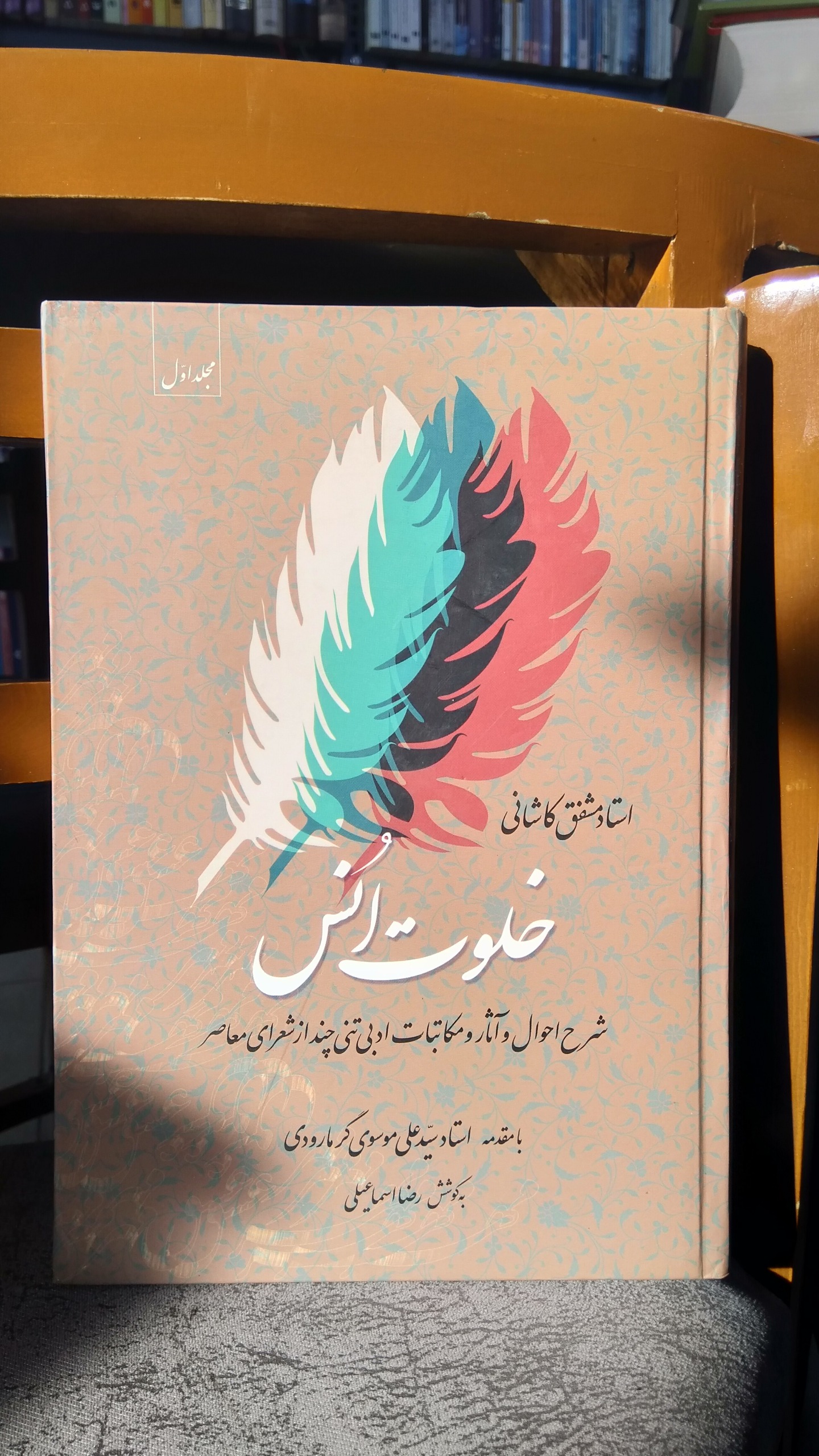 خلوت انس جلد اول استاد مشفق کاشانی