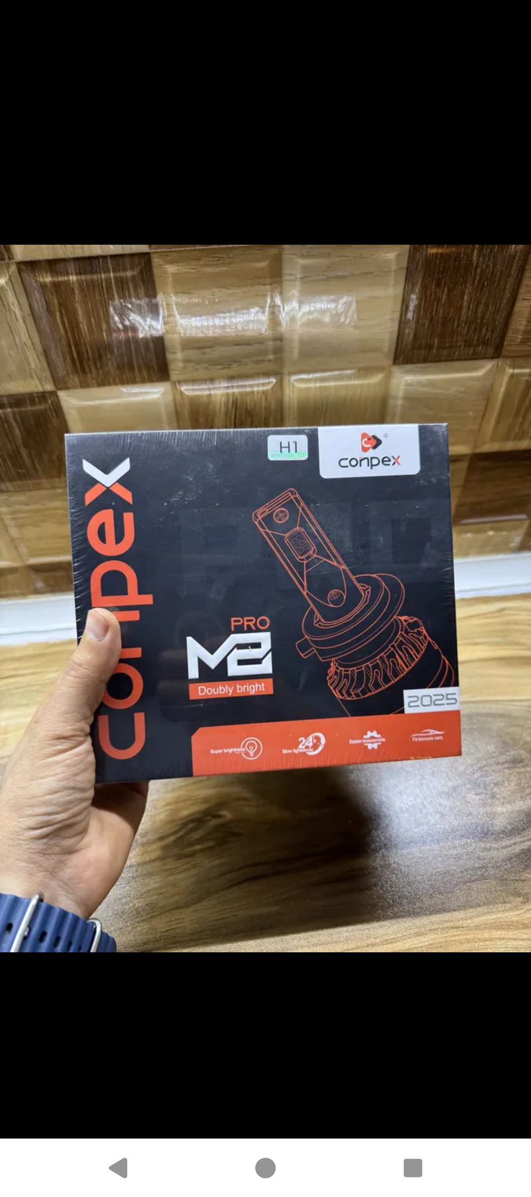 هدلایت کانپکس m8 pro پایه h1 کم کار