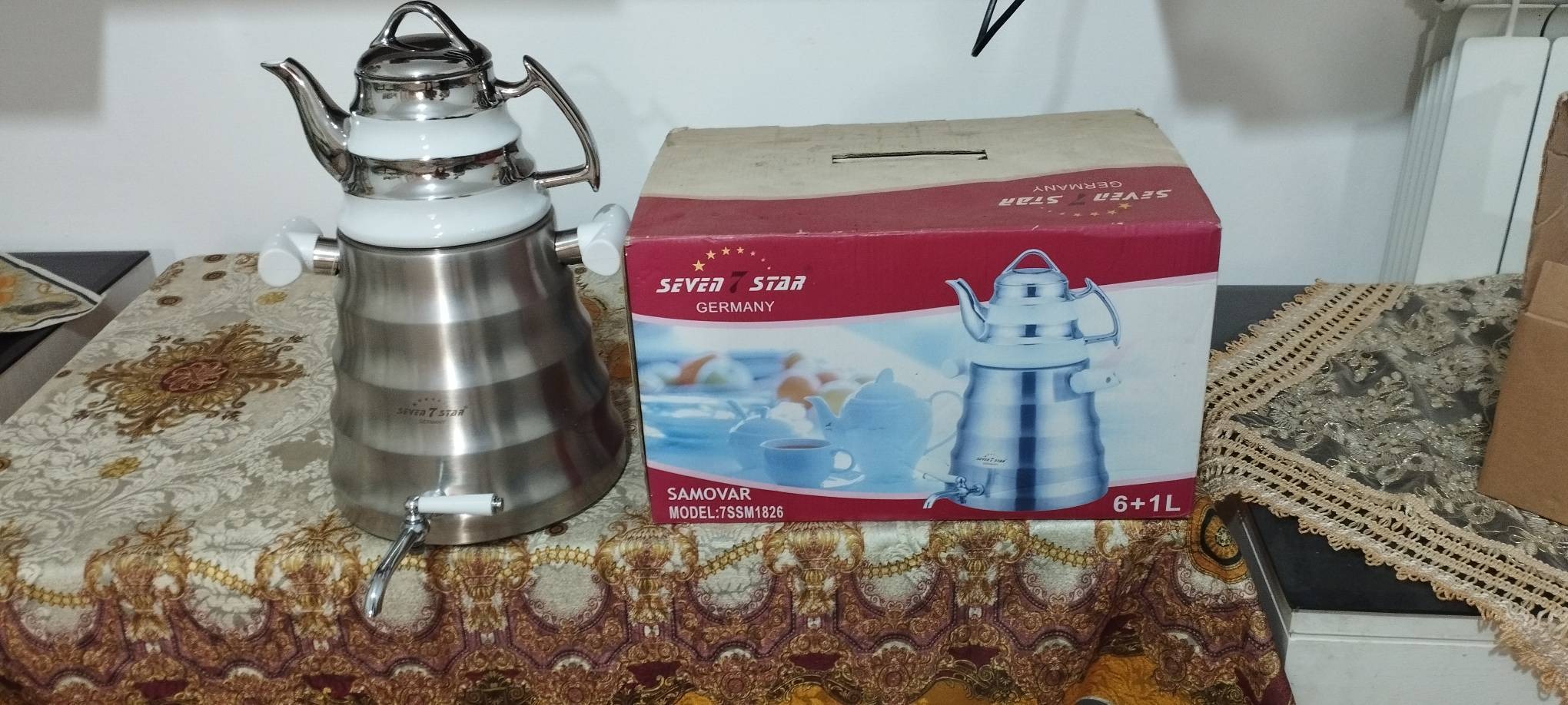 قوری و کتری مارک سون استار نو با کارتن