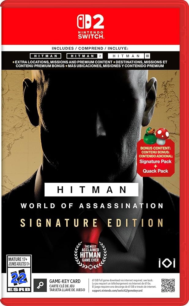 Hitman World Assassination switch 2 (آکبند)