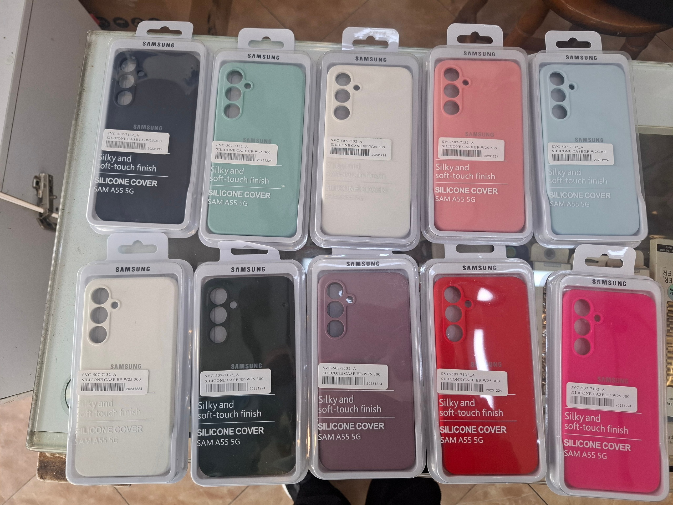 کاور سیلیکونی اورجینال درجه یک A55 (آکبند)