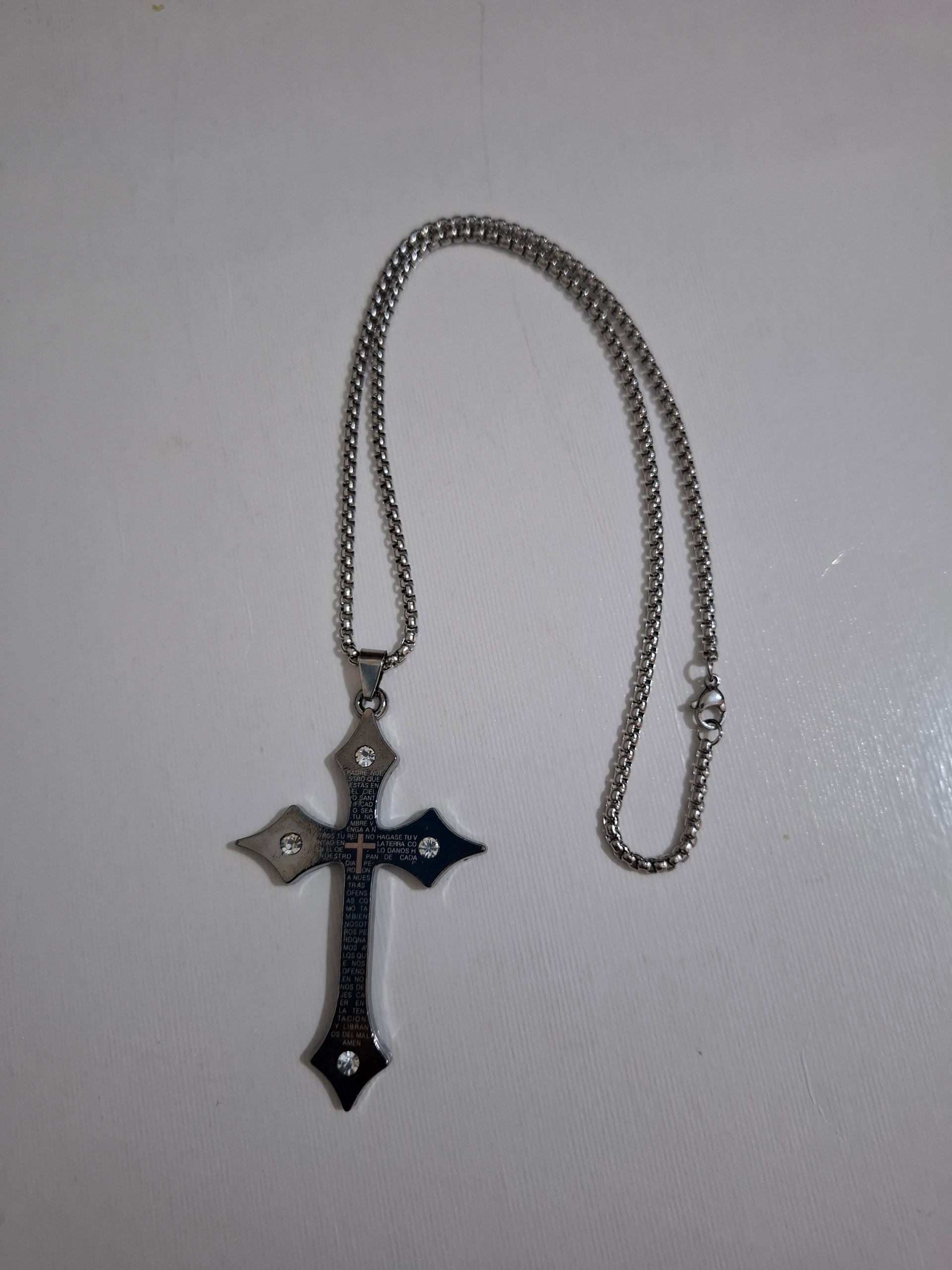 گردنبند از صلیب 6 سانتی