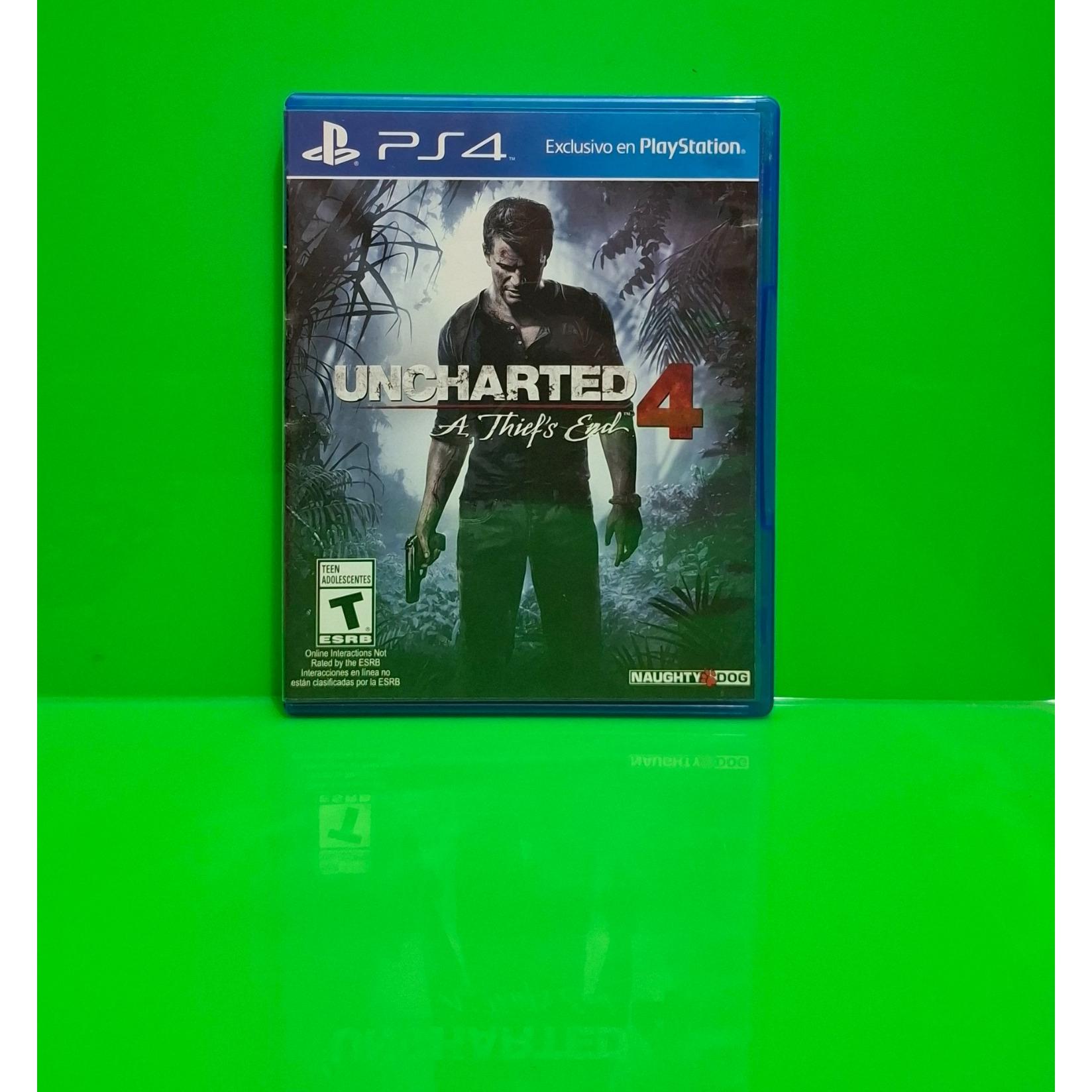 Uncharted 4 دیسک تمیز (کارکرده)
