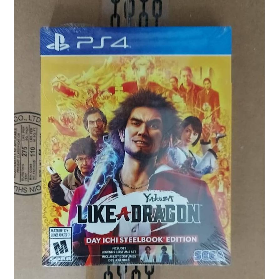 Yakuza Like a Dragon پک فلزی ریجن آل ( آکبند )