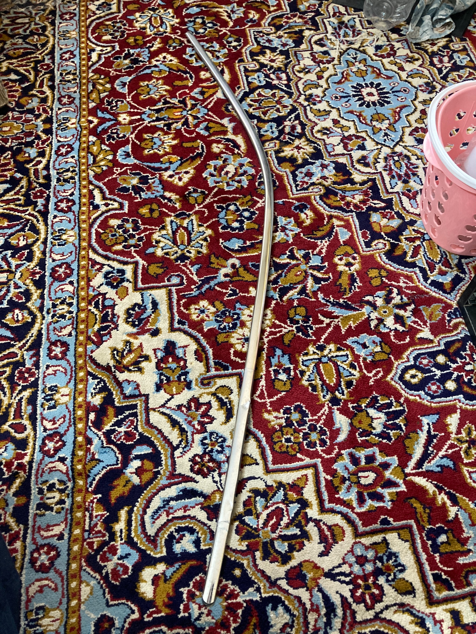 زه کرومی بیرونی درب جلو راست دنا پلاس فابریکی