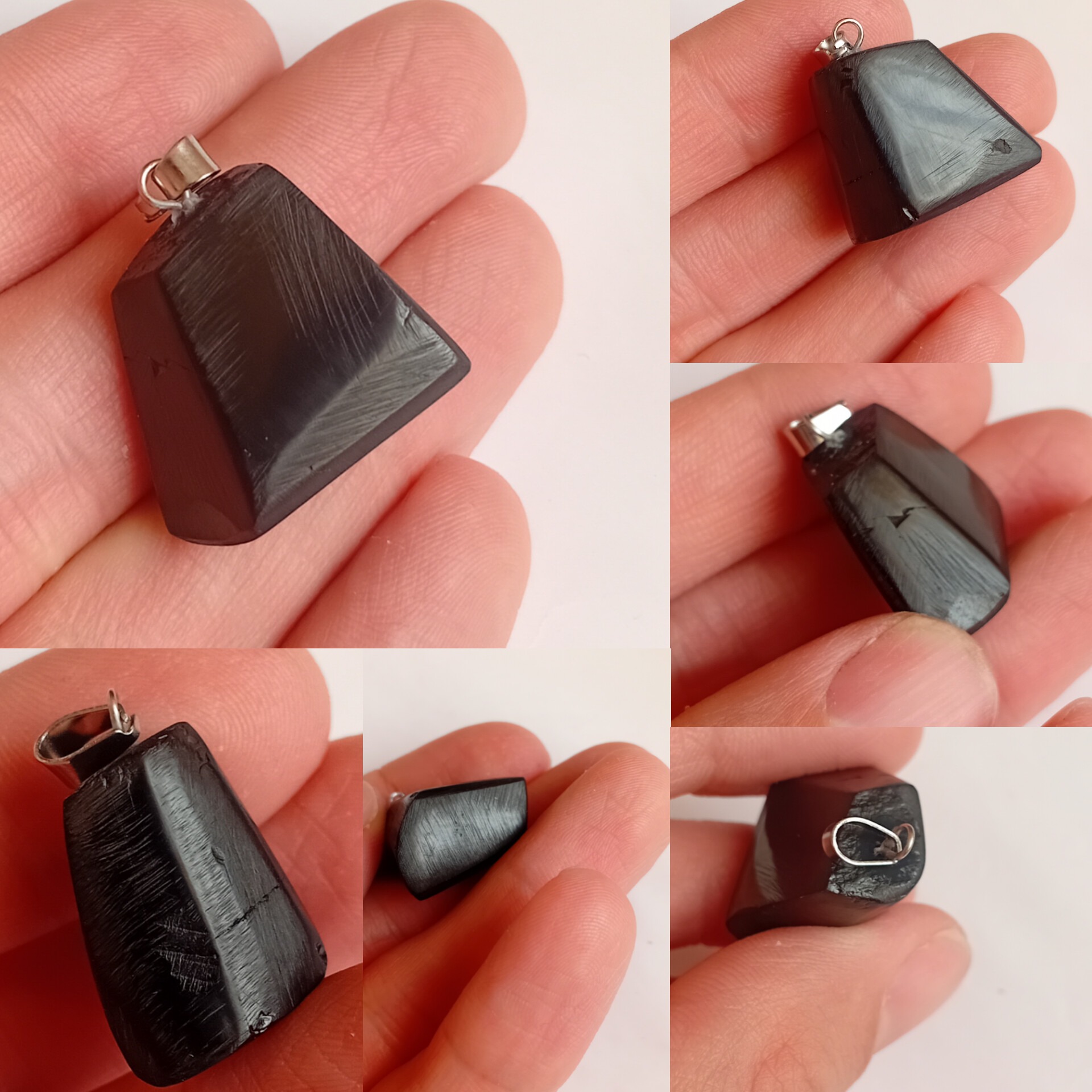 آویز سنگ سودمند شبق یا شوه تراش خورده زیبا