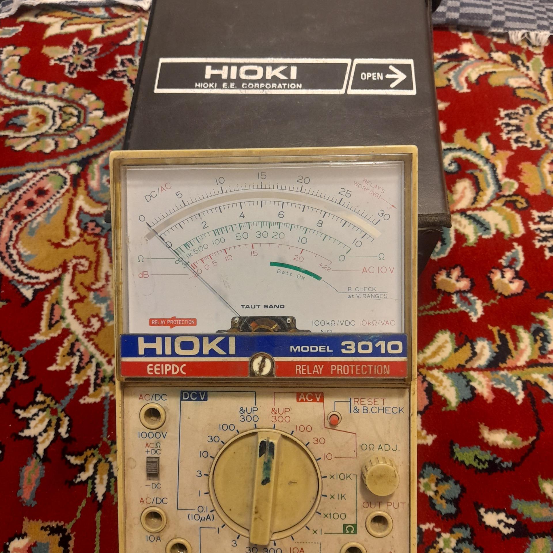 مولتیمتر عقربه ای هایوکی 3010 اصل ژاپن