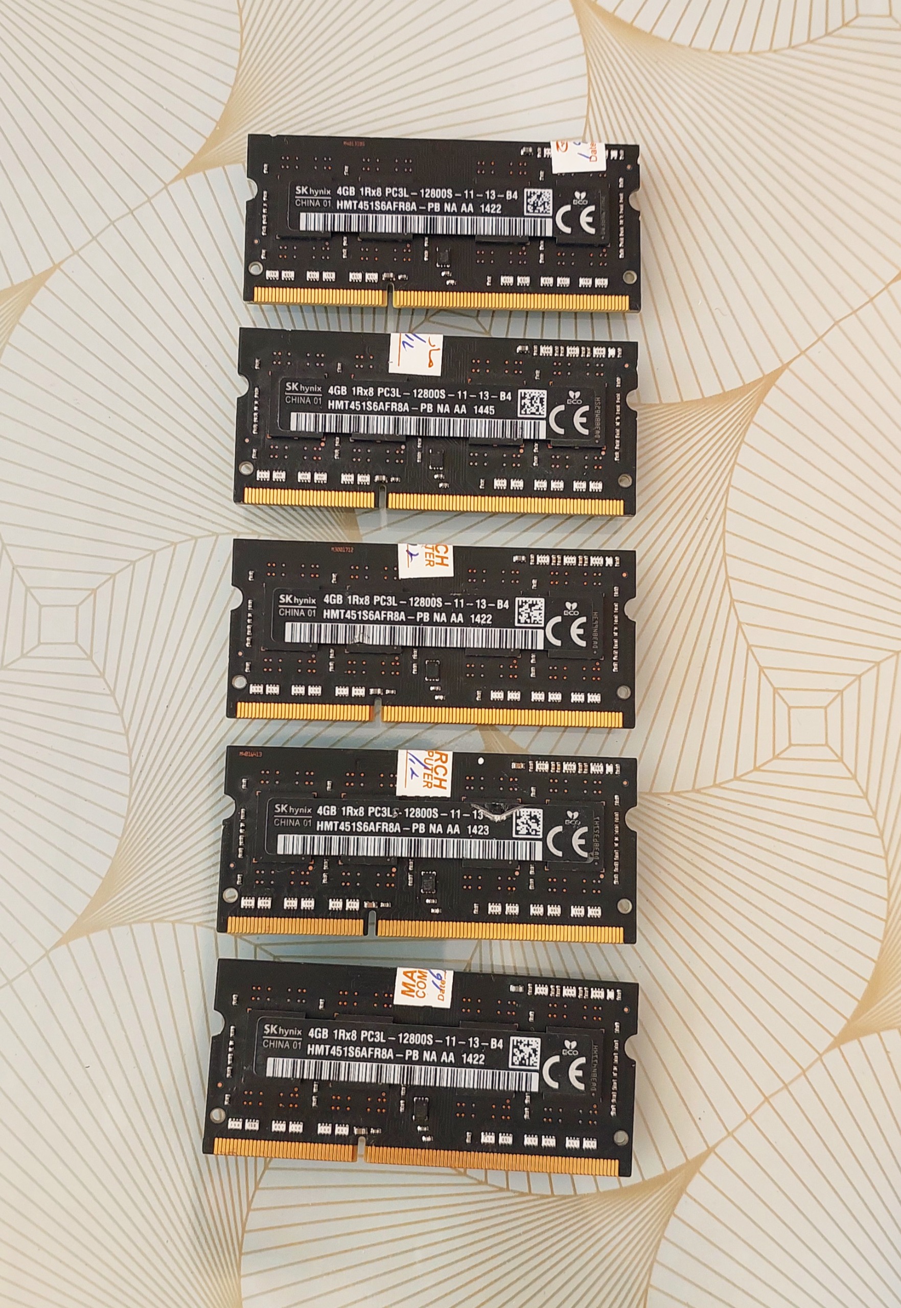 رم لپ تاپی 4گیگ ddr3L (pc3L) هاینیکس