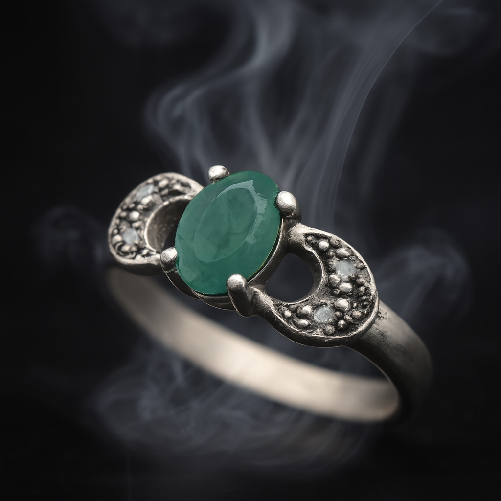 انگشتر دخترانه زمرد اصل مخصوص هدایا