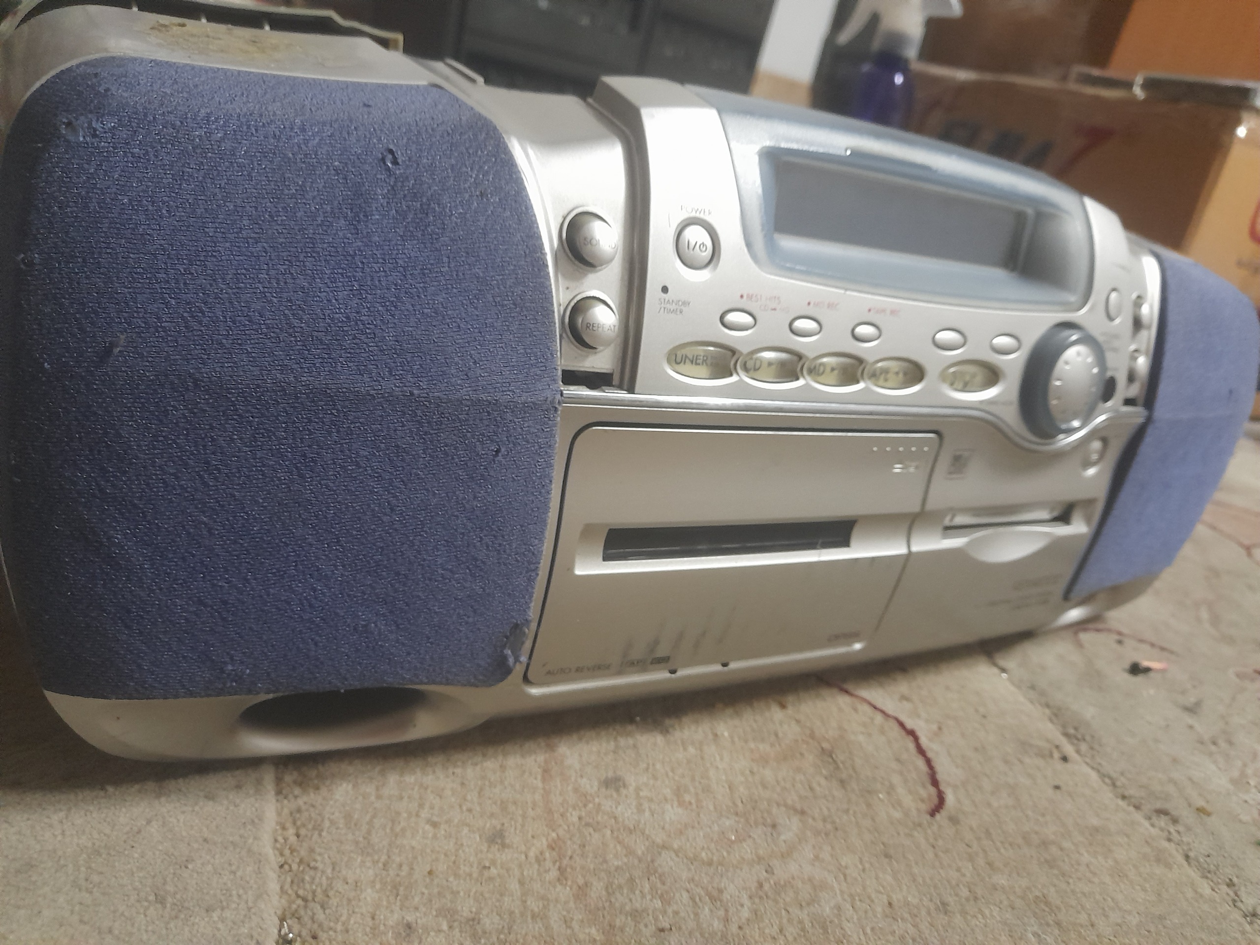 ضبط ام دی کاست سیدی کنود