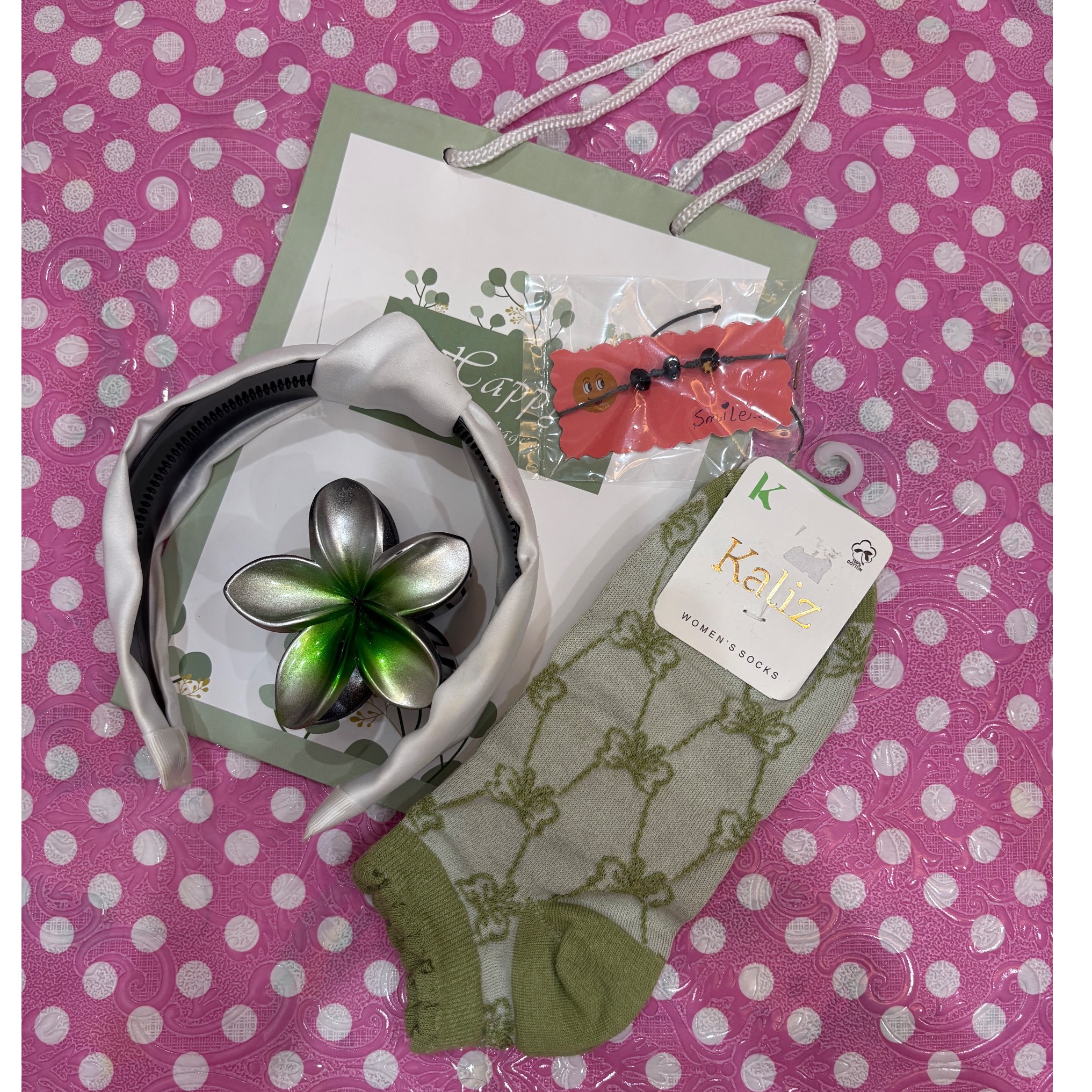 پک هدیه دخترانه سبز