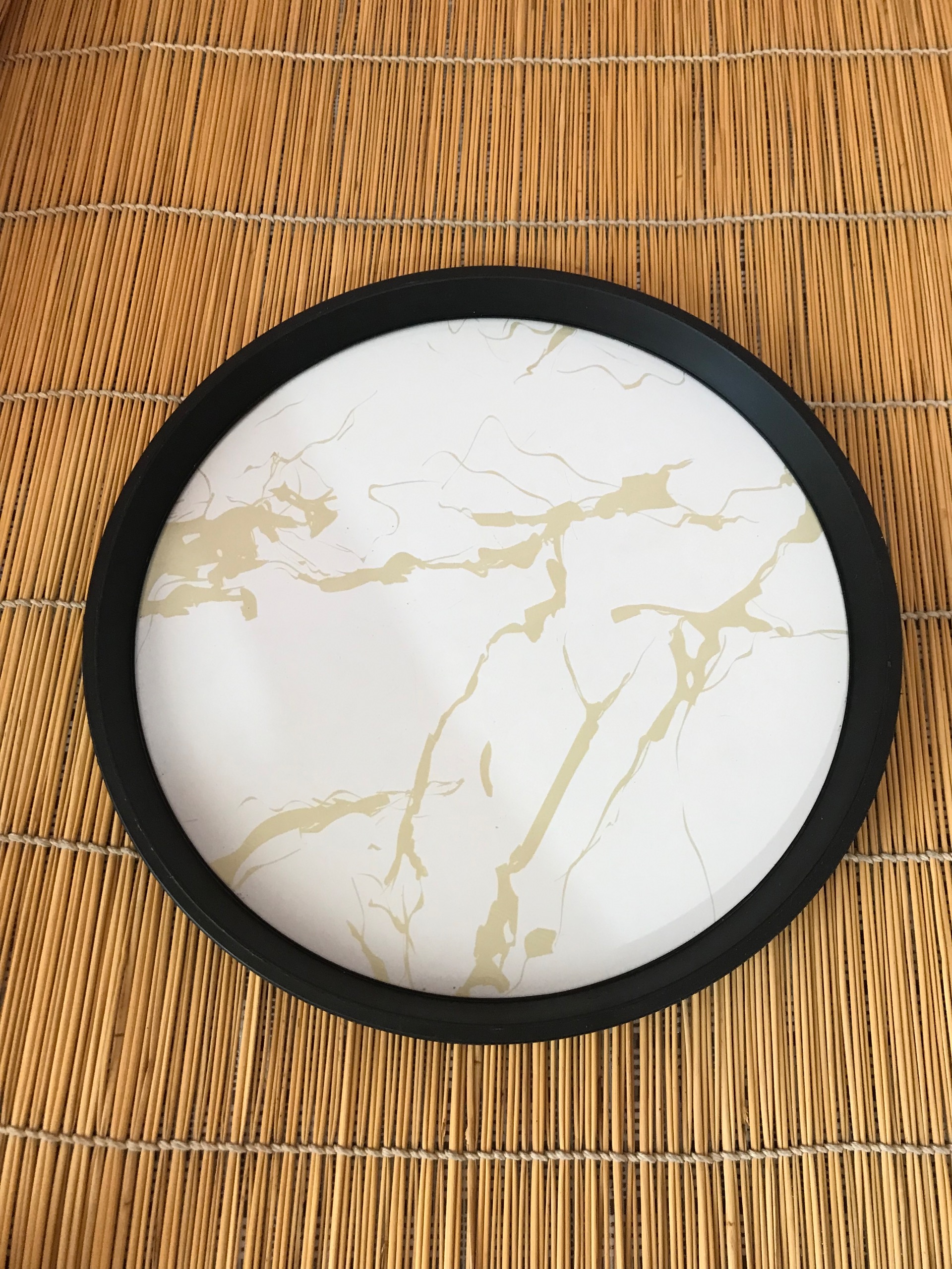 سینی طرح سنگ مرمر