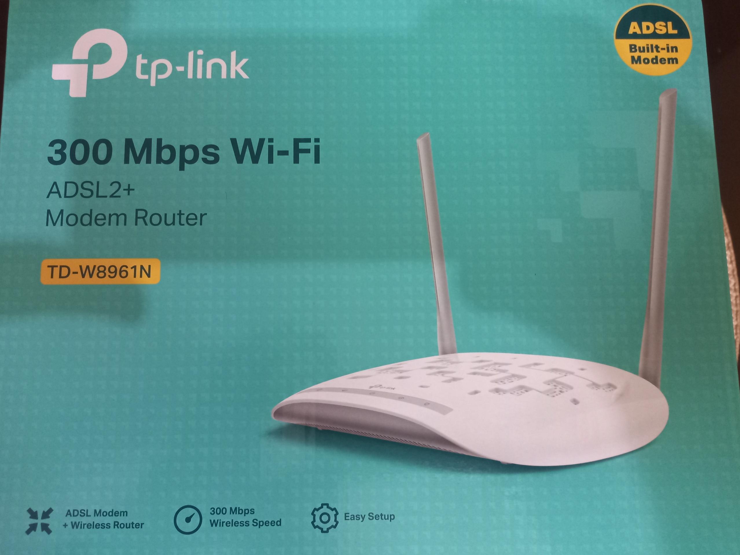 مودم روتر تی پی لینک W8961N