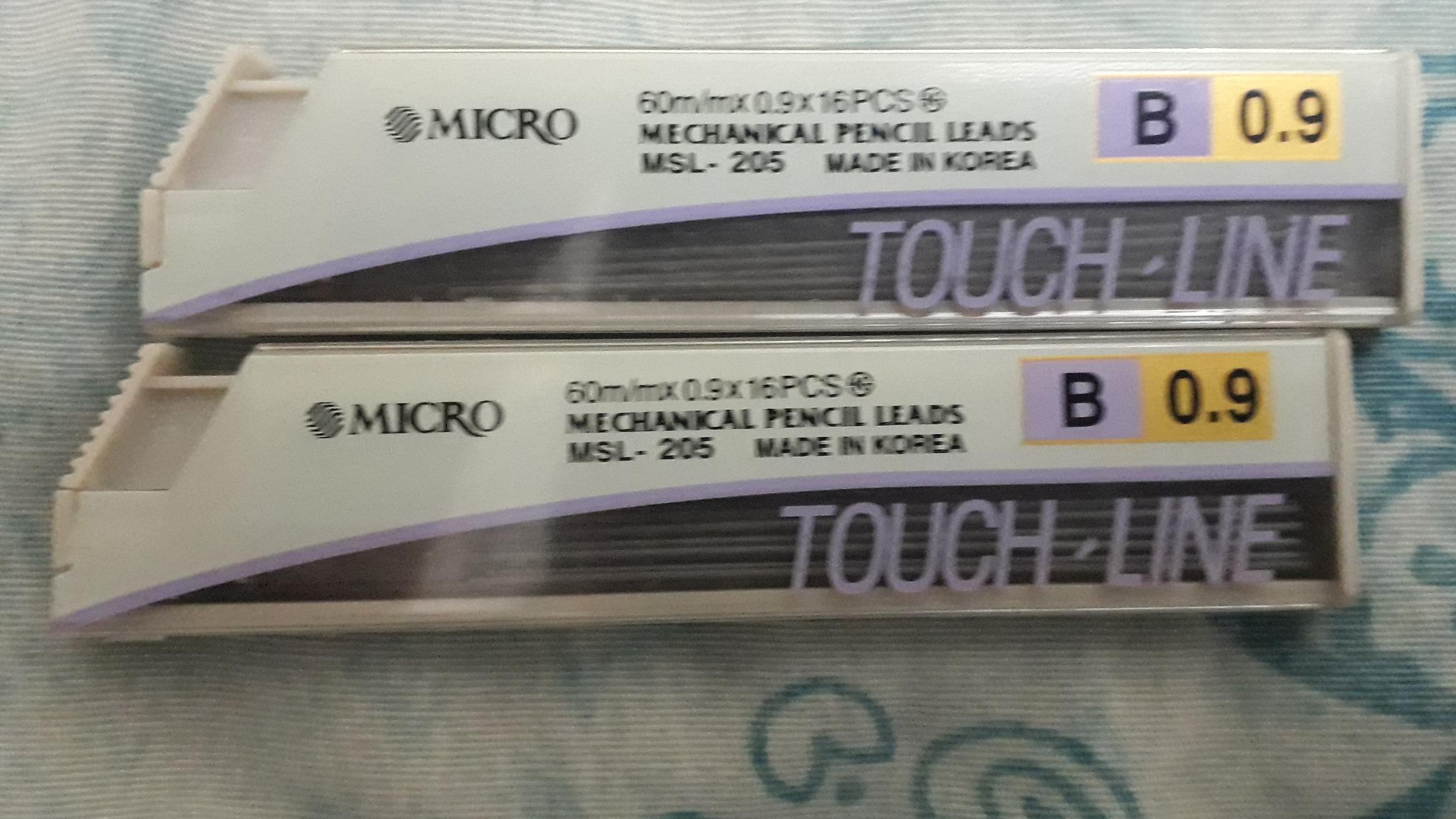 دو بسته نوک اتودBسایز09 مارک TOUCH LINEکره