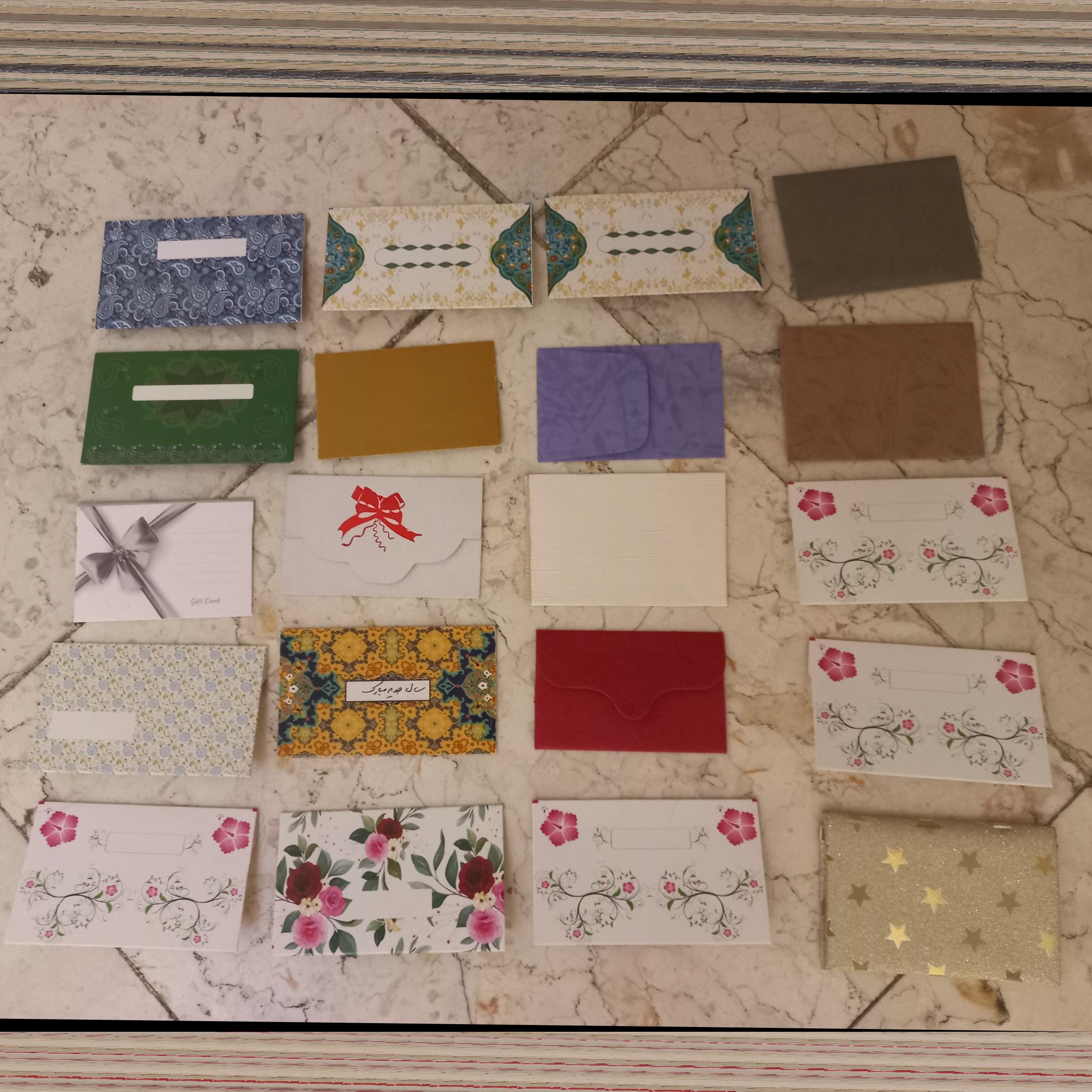 پاکت سکه هدیه متنوع