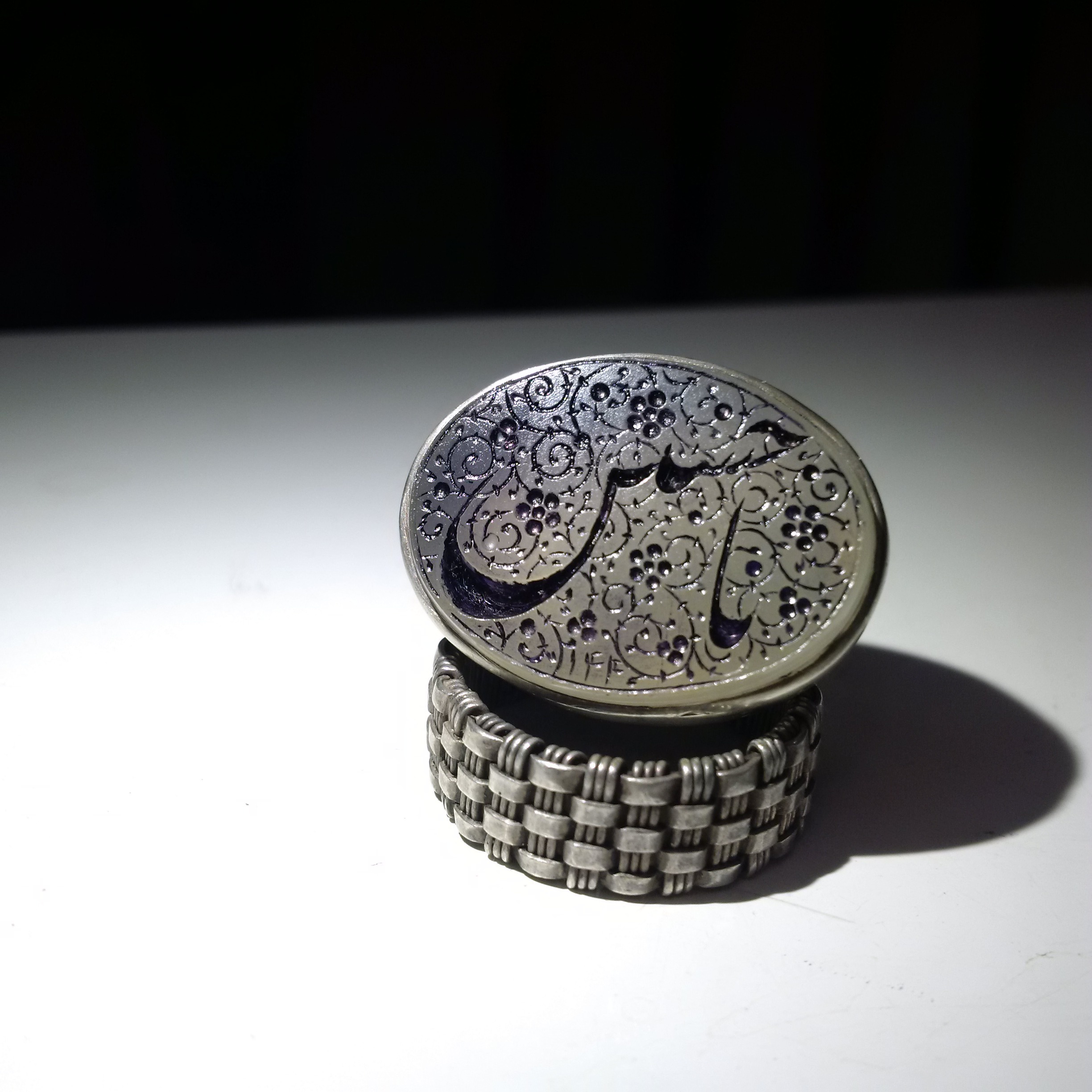 انگشتر خطی یا حسین(توضیحات؟