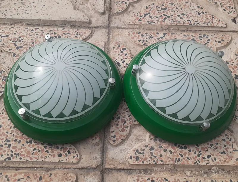 جفت چراغ سقفی فلزی