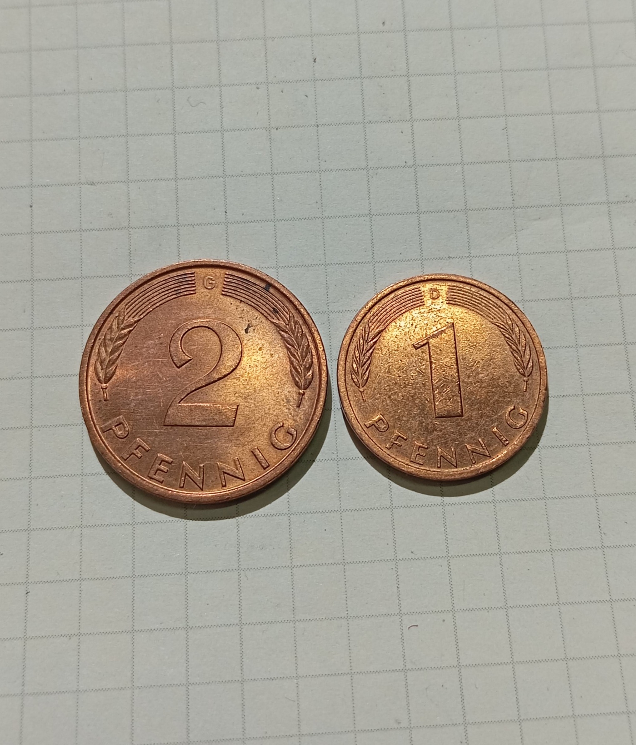 یک پنی دو پنی آلمان