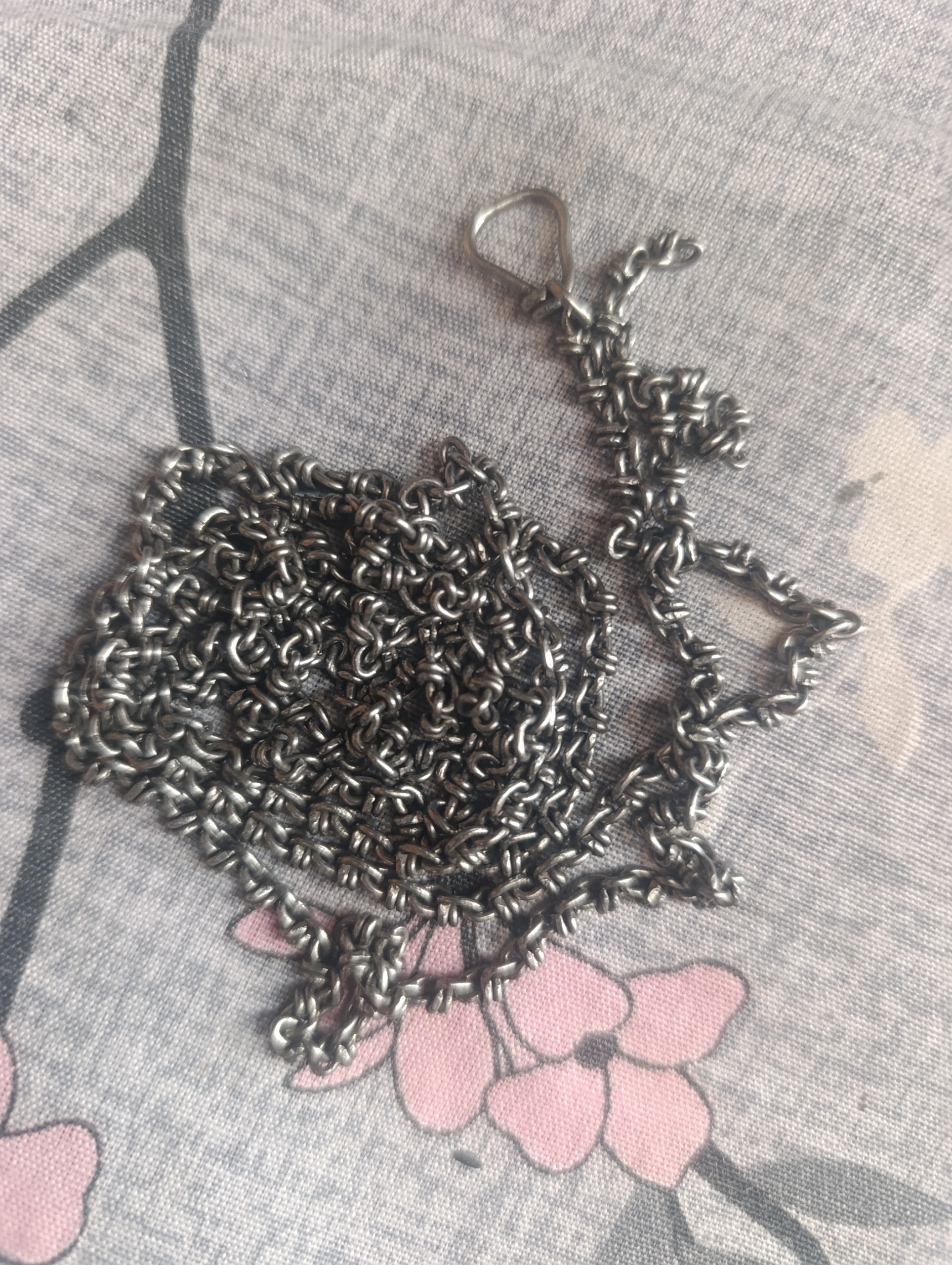 زنجیر سایز 1/20 غلام بافت سایز ریز ریز