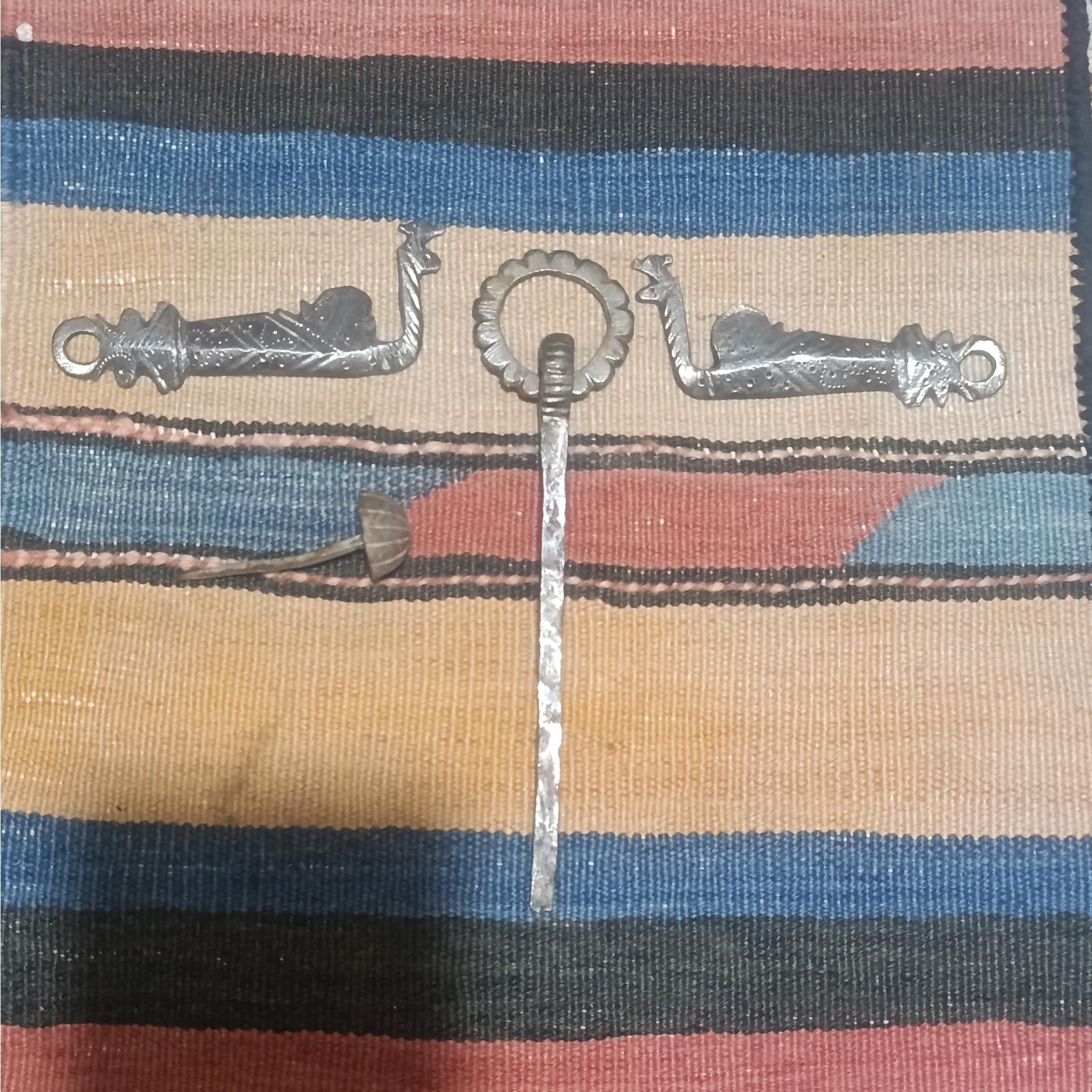 شب بند فولادی سوهان کاری قلم کاری شده