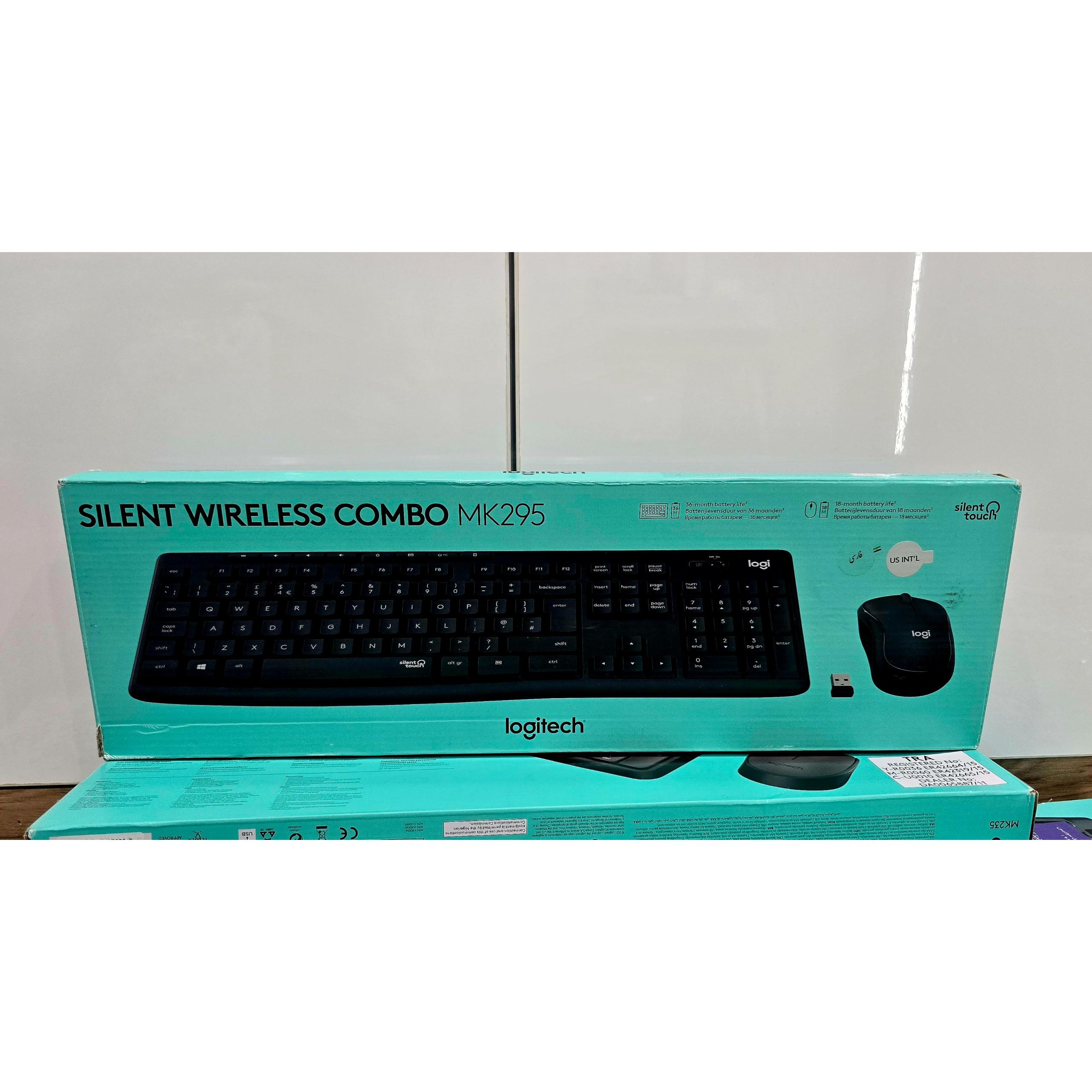 کیبورد و ماوس بی سیم لاجیتک مدل LOGITECH MK295