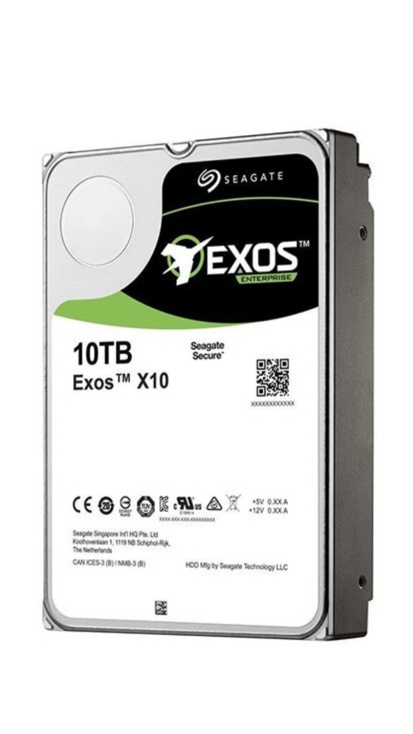 هارد دیسک اینترنال سیگیت سری Exos ظرفیت 10 ترابایت