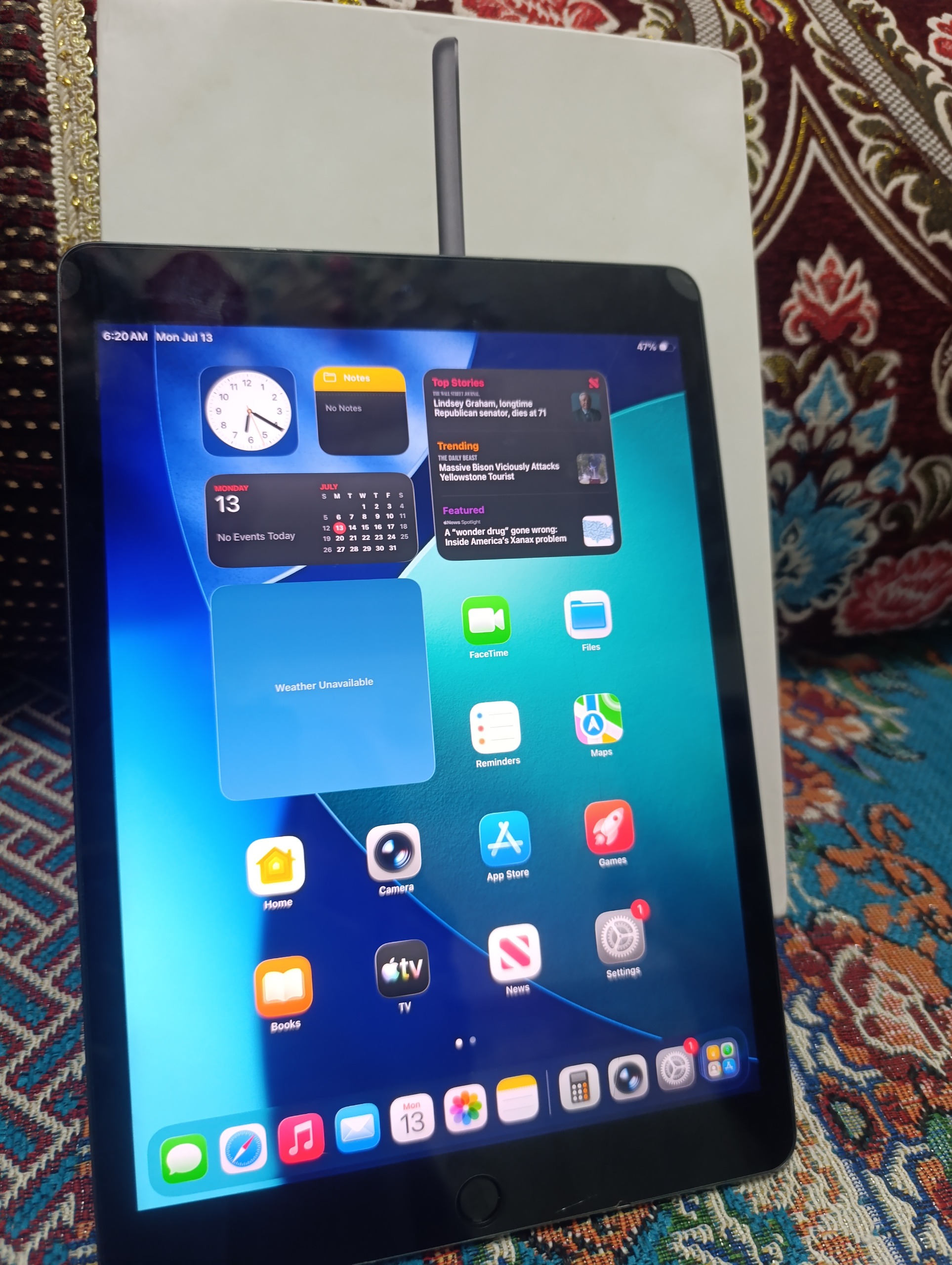 آیپد نسل 9 2021 حافظه 256 گیگ