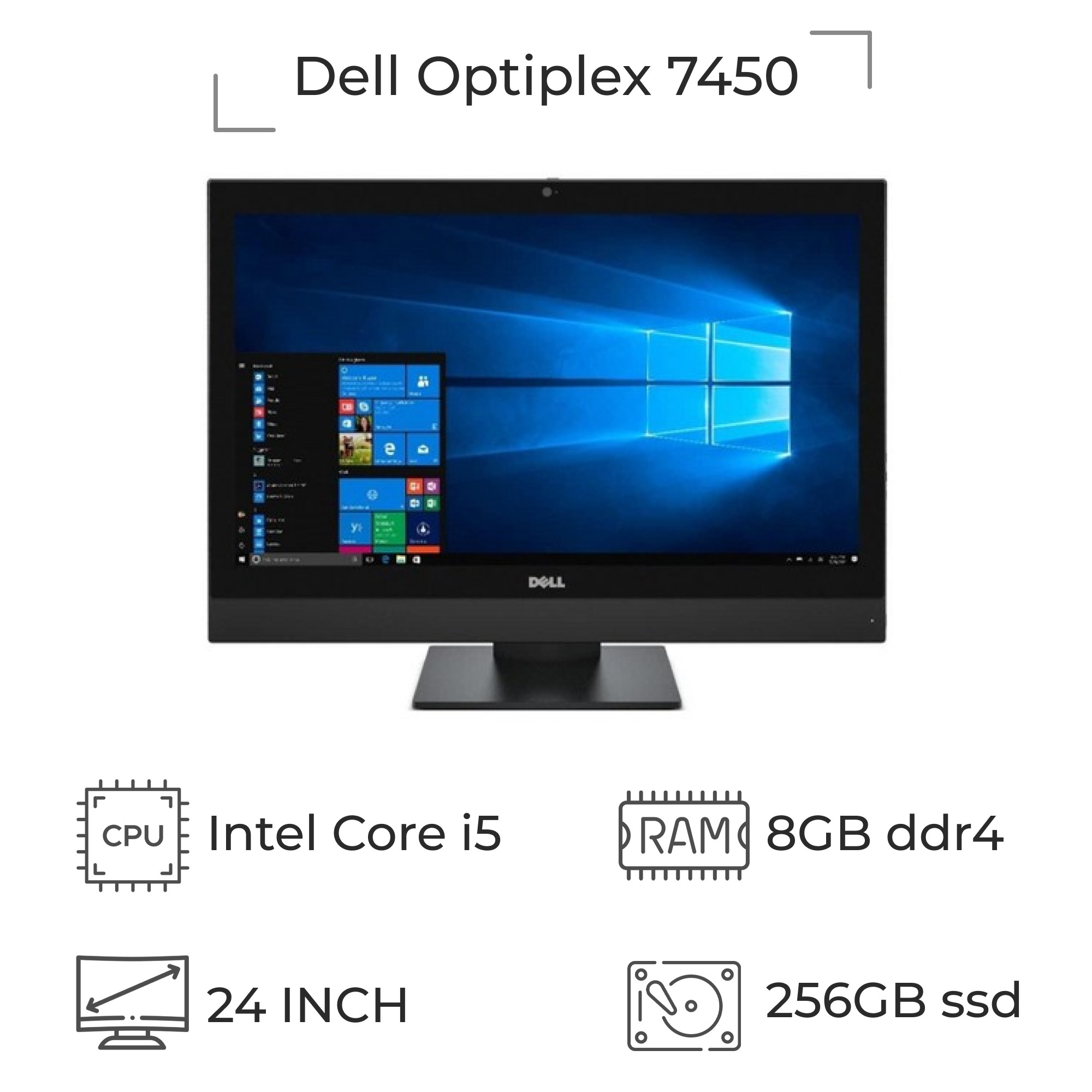 آل این وان Dell استوک Dell OptiPlex 7450