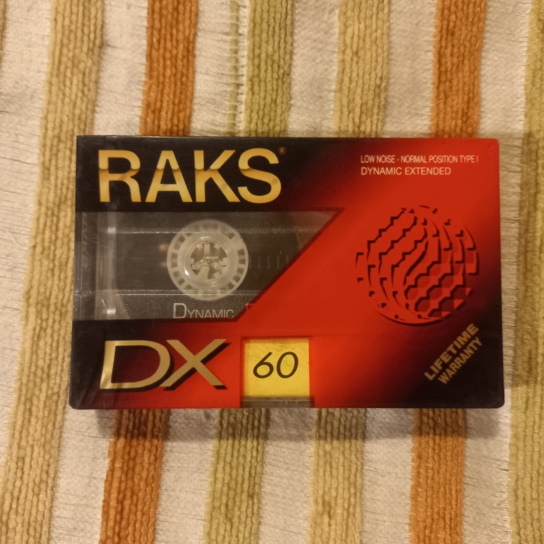 نوار کاست خام RAKS DX 60