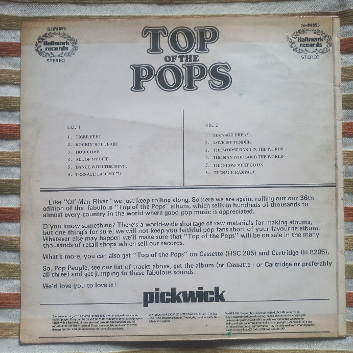 صفحه گرام Top of the Pops