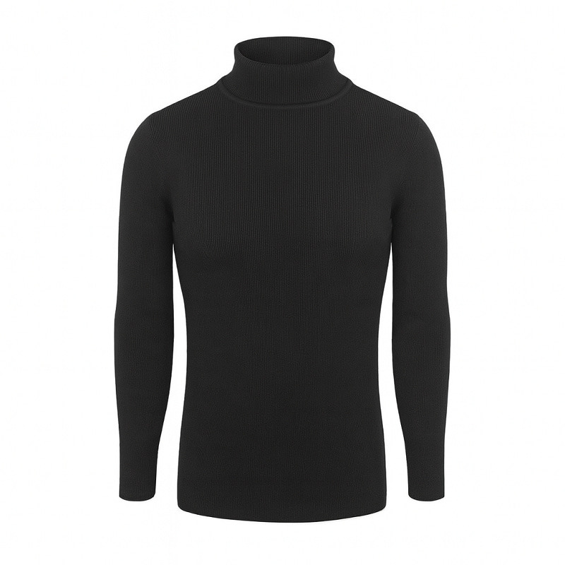 پلیور بافت یقه اسکی مدل Ersan (در 2 رنگبندی)