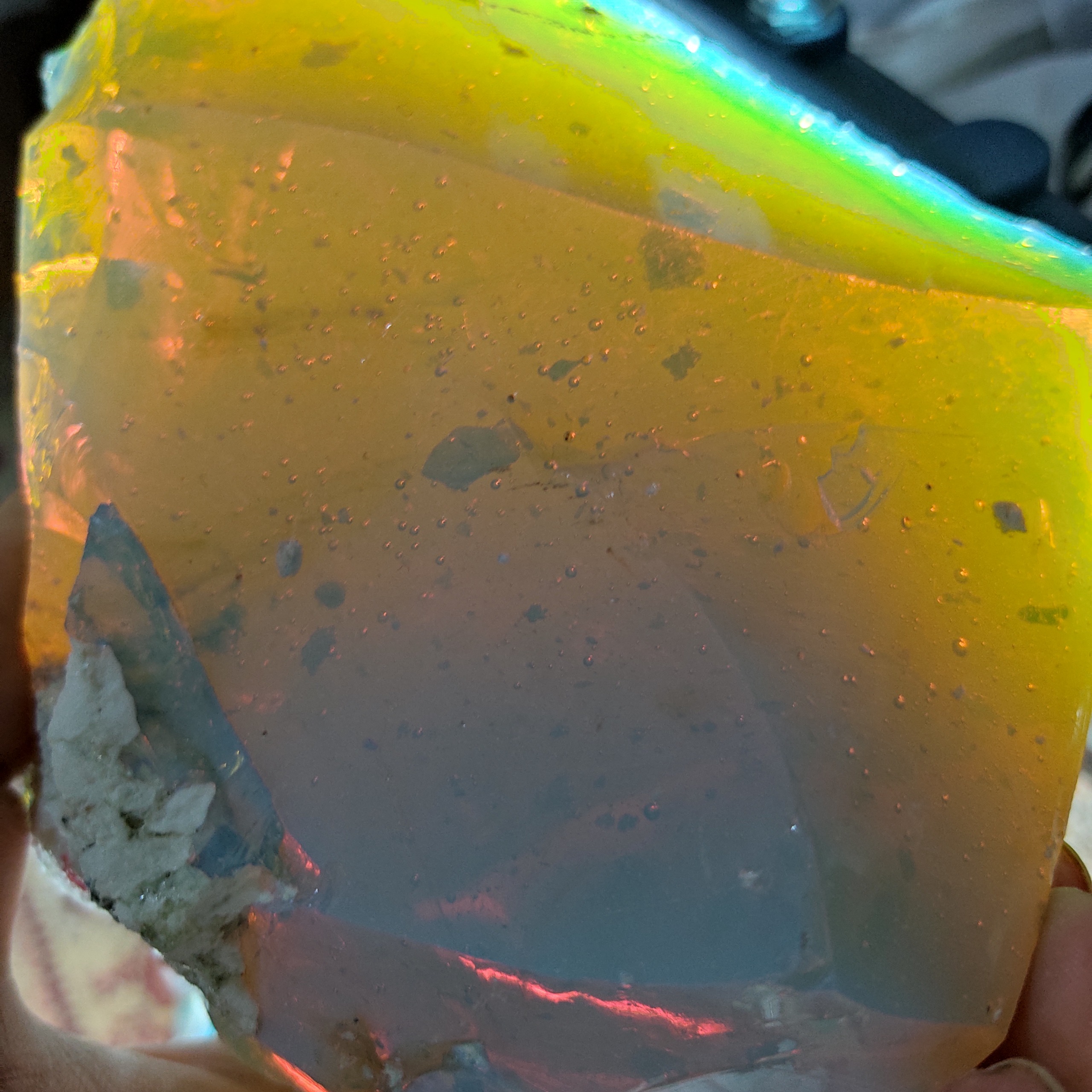 سنگ اپالین درجه یک بزرگ 1500 گرمی وارداتی