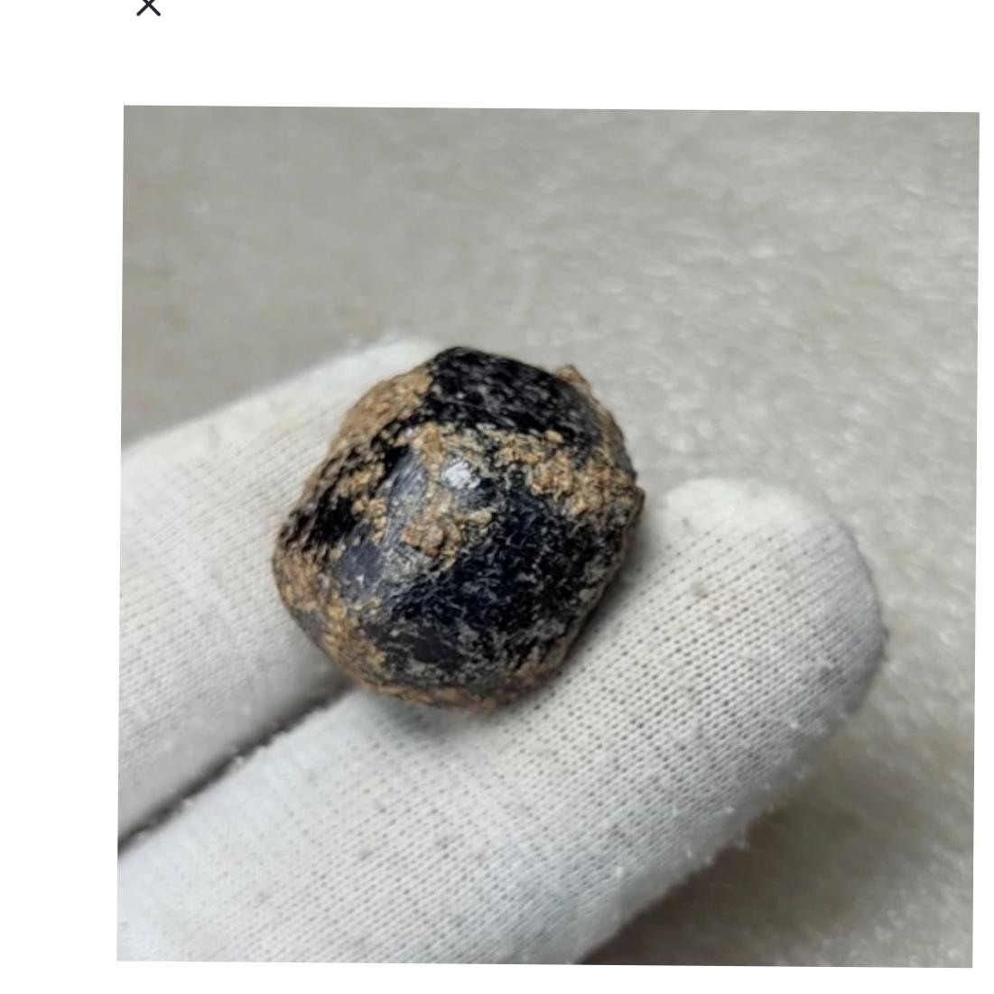 بلور درشت سنگ گارنت سرخ آفریقایی طبیعی