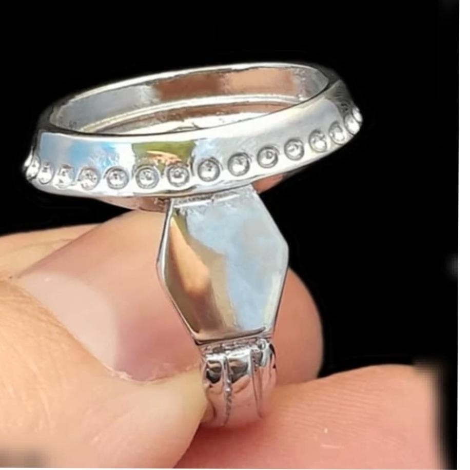 رکاب انگشتر مردانه ابعاد20در15 میلیمتر سایز61