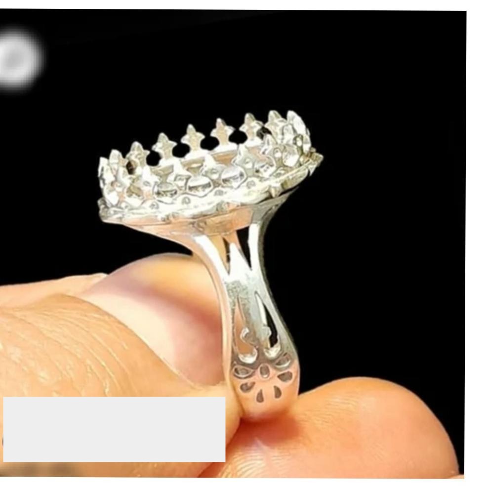 رکاب انگشتر مردانه ابعاد 17در13میلیمتر سایز60