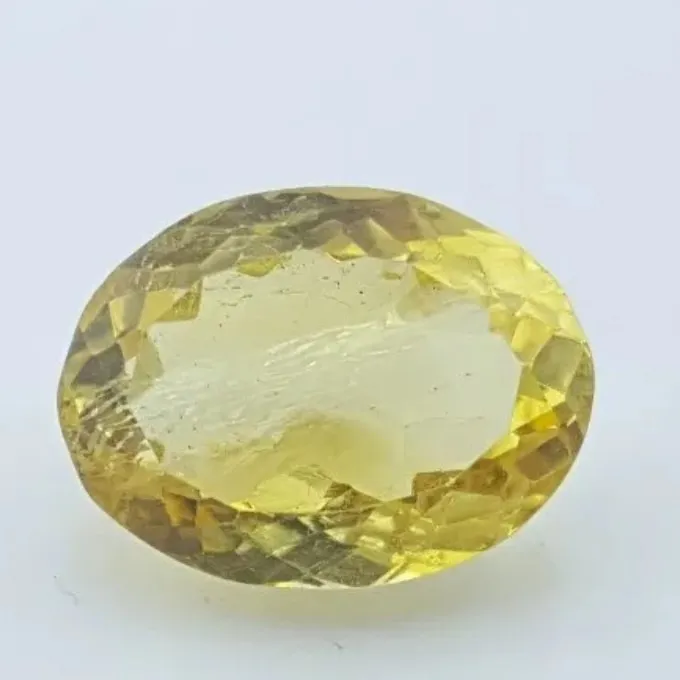 نگین سیترین برزیلی طبیعی و معدنی تراش جواهری