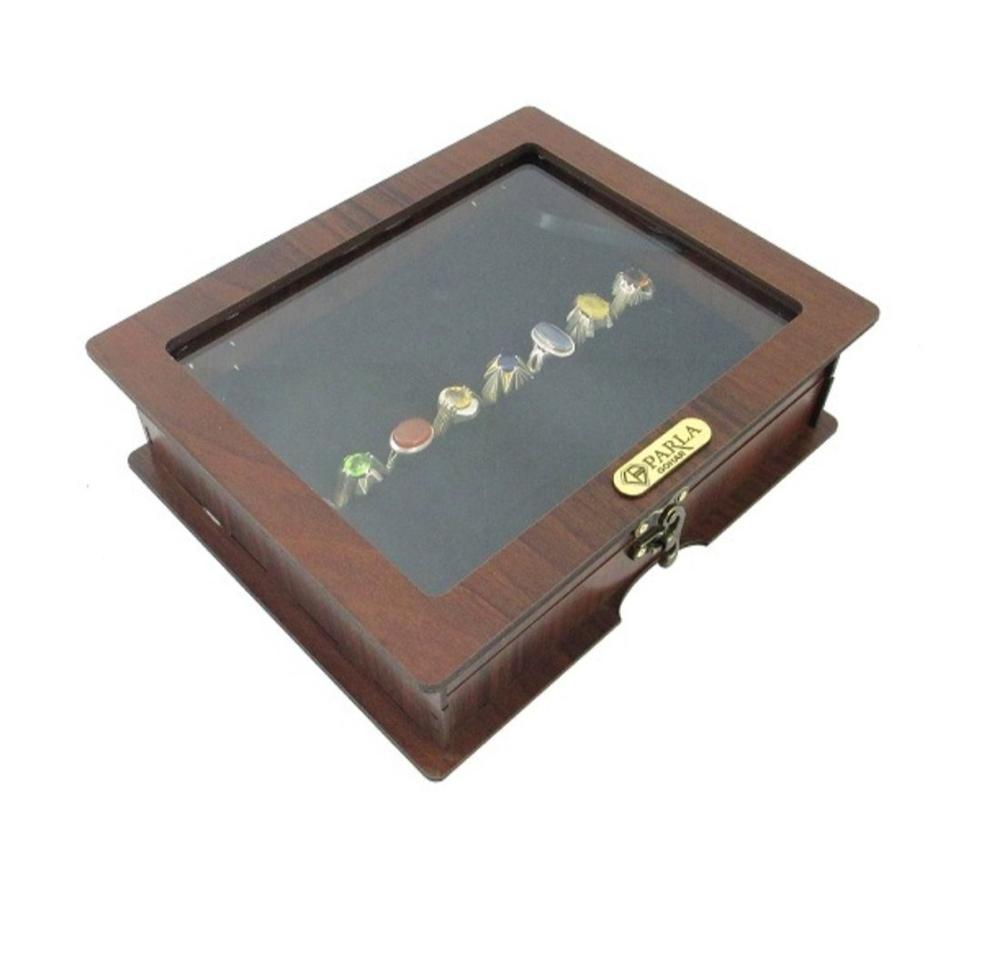 جعبه انگشتر 55 عددی در چند طرح و رنگ مختلف