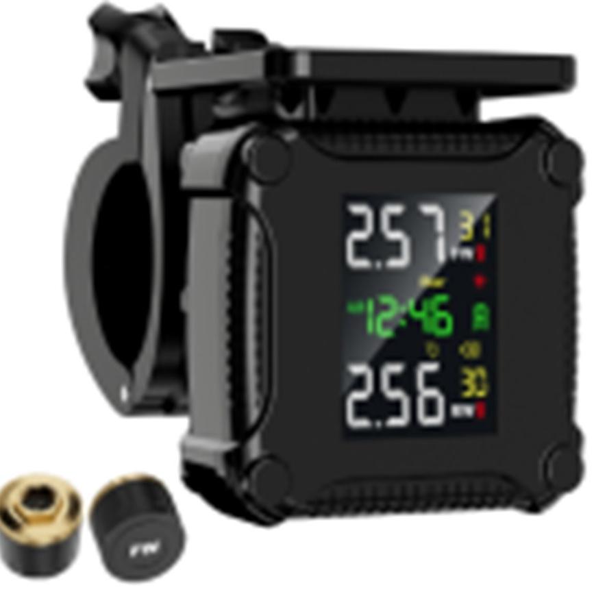 نمایشگر فشار لاستیک موتور سیکلت TPMS -سنسور خارجی