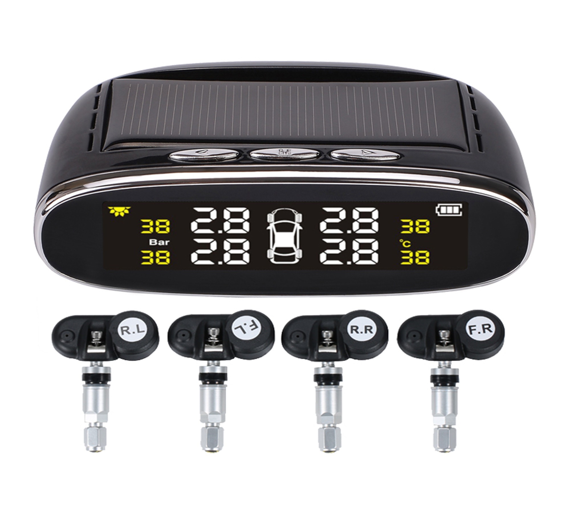 سیستم مانیتورینگ فشار لاستیک TPMS - مدل TY03