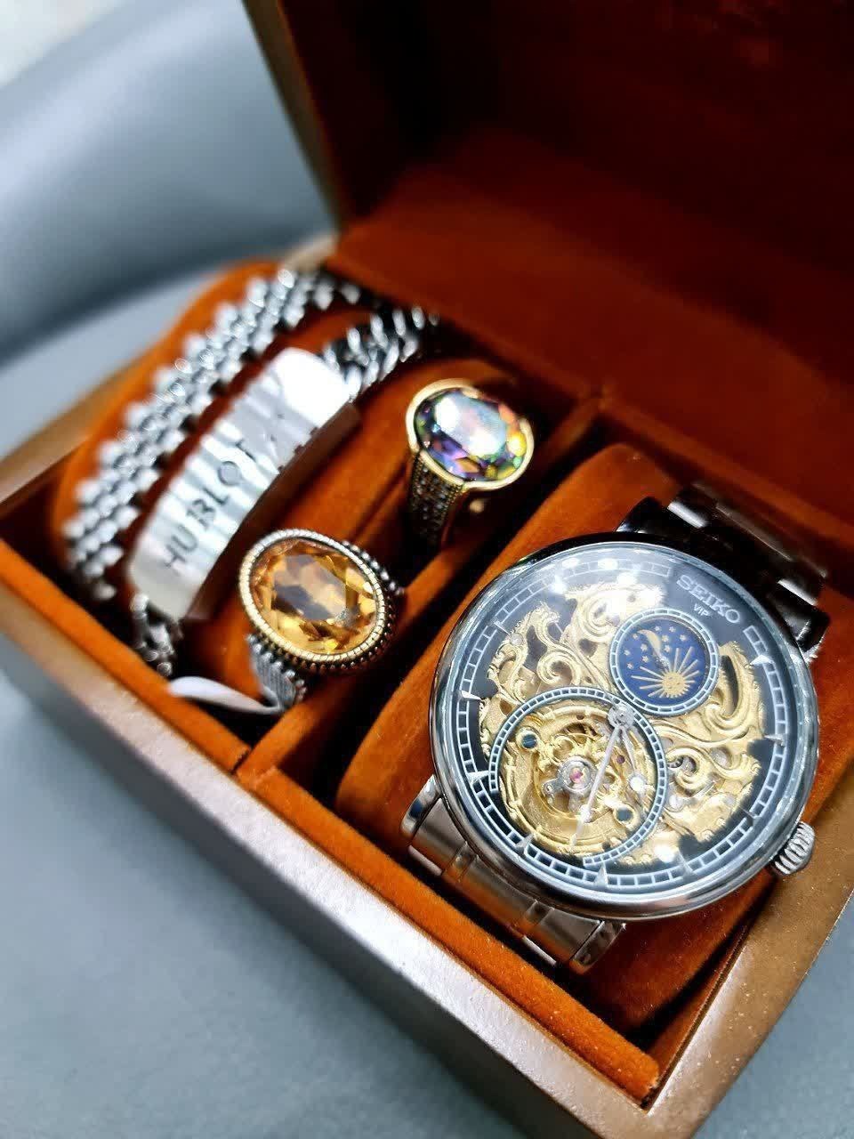 مزایده ساعت SEIKO اتومات موتور ژاپن